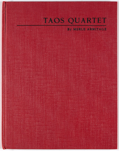 Taos Quartet in Three Movements by Merle Armitage