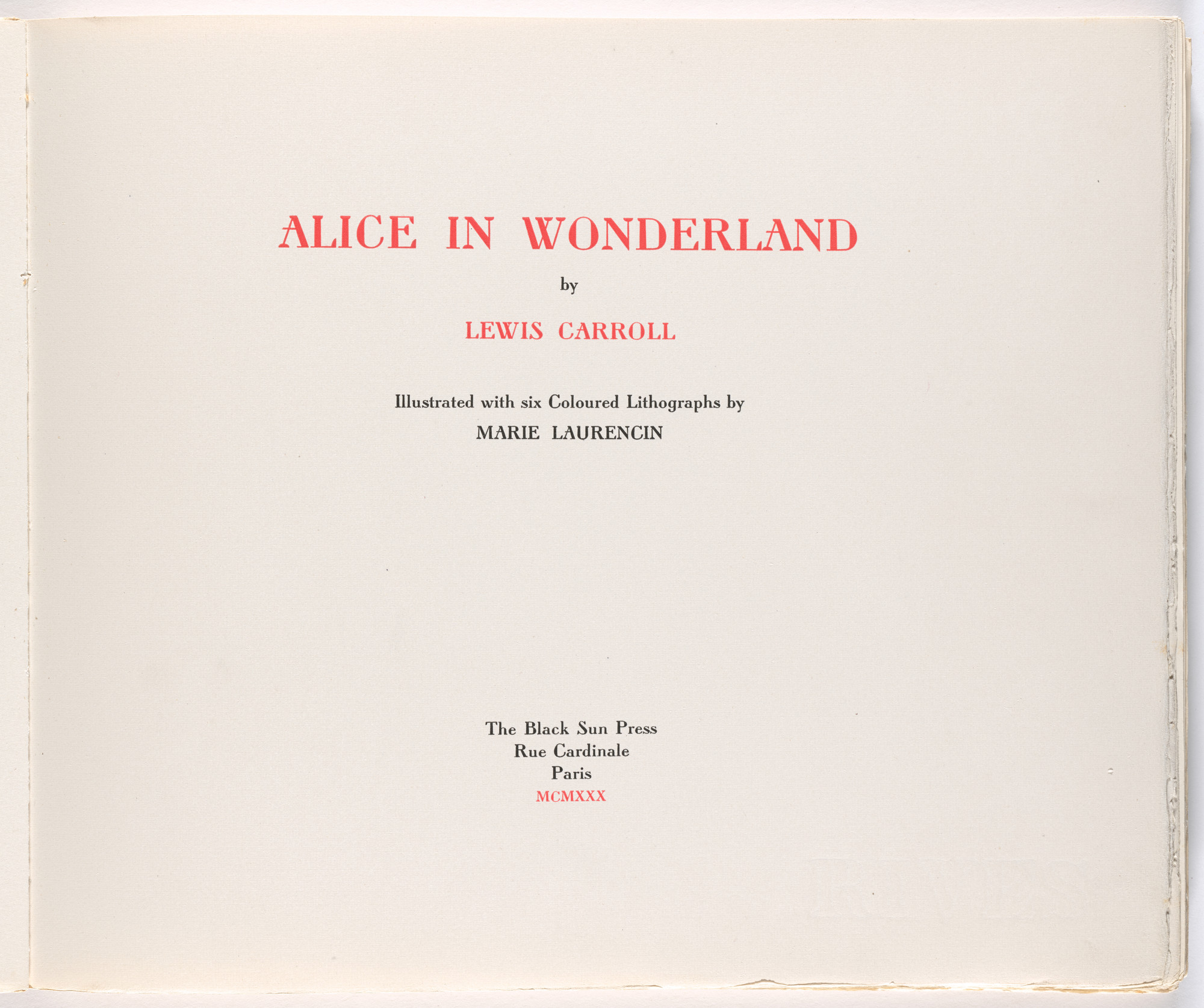Marie Laurencin. Alice in Wonderland. 1930 | MoMA