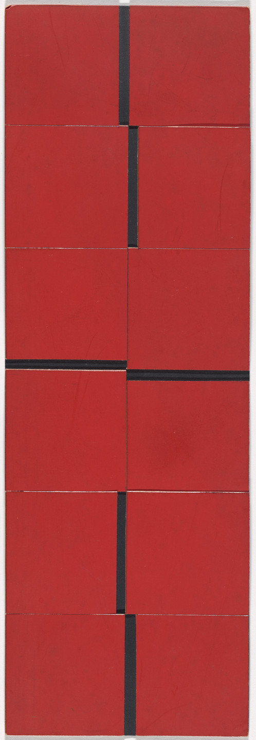Lygia Clark. Study for Modulated Surface no. 3 (Superfície modulada no. 3). 1957