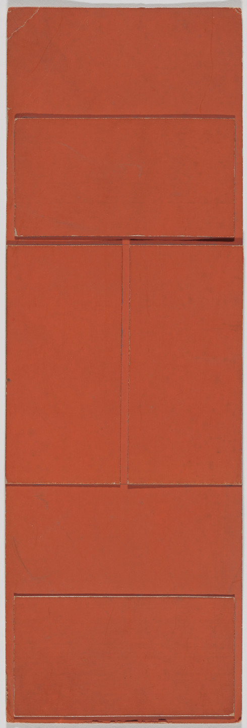 Lygia Clark. Study for Modulated Surface no. 4 (Superfície modulada no. 4). 1957