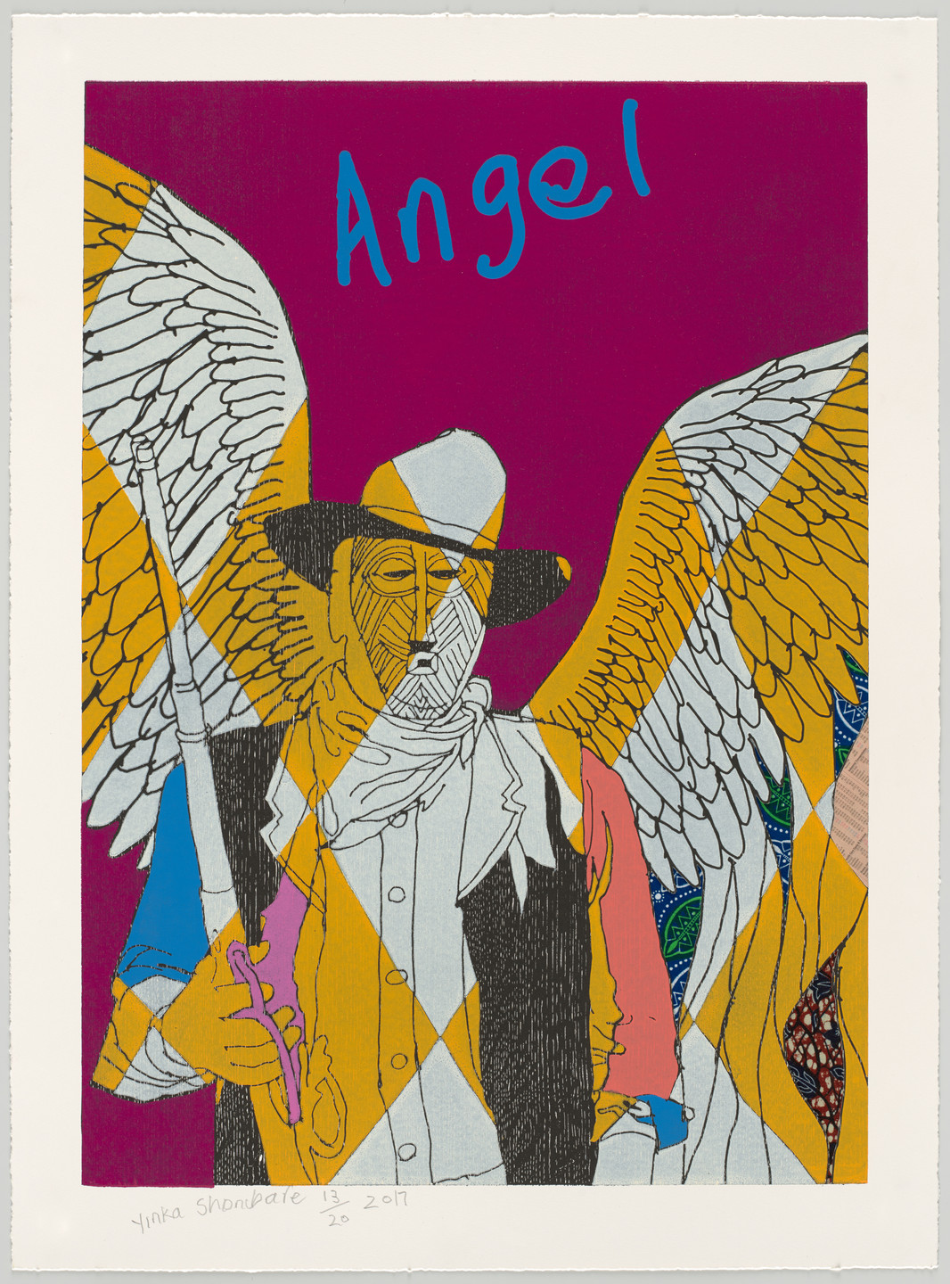 Yinka Shonibare. Cowboy Angels. 2017