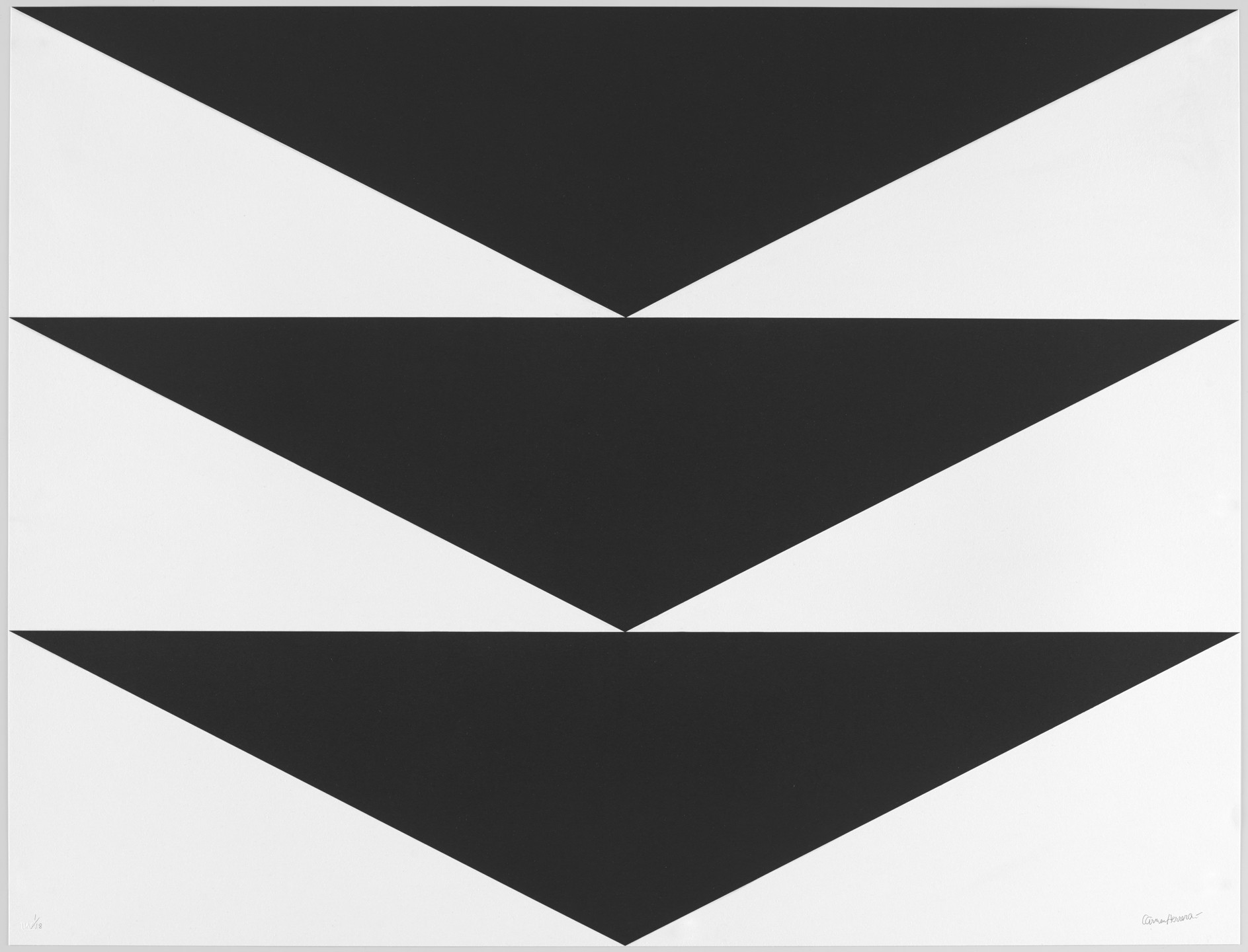 Carmen Herrera. Equilibrio. 2017