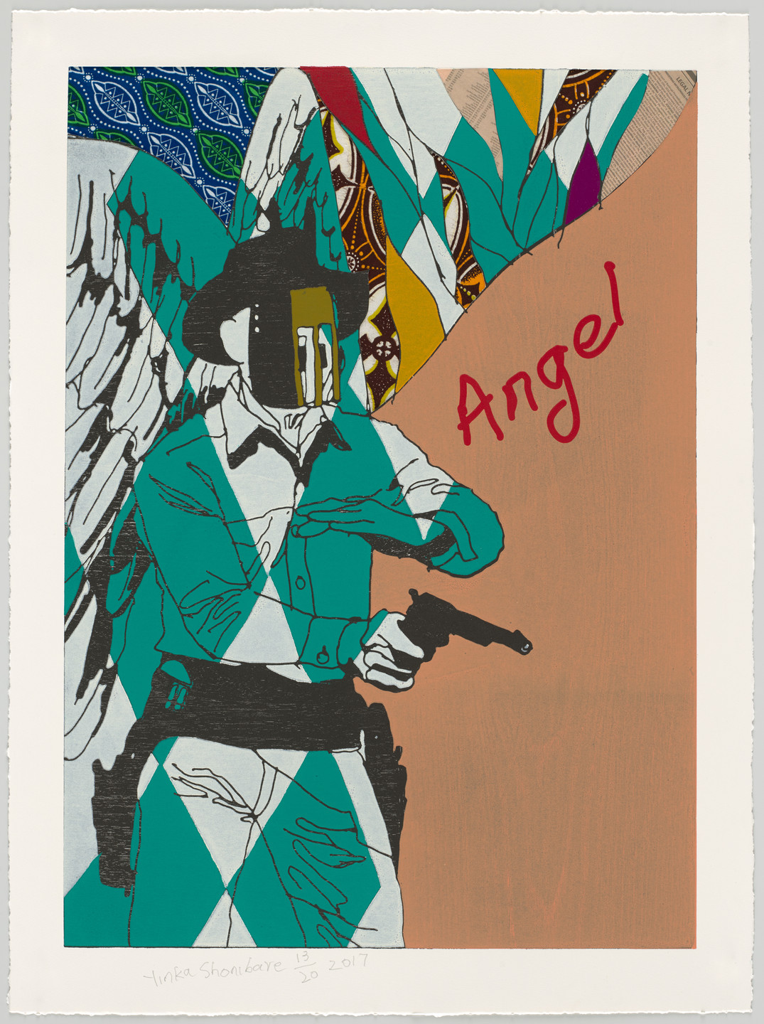 Yinka Shonibare. Cowboy Angels. 2017