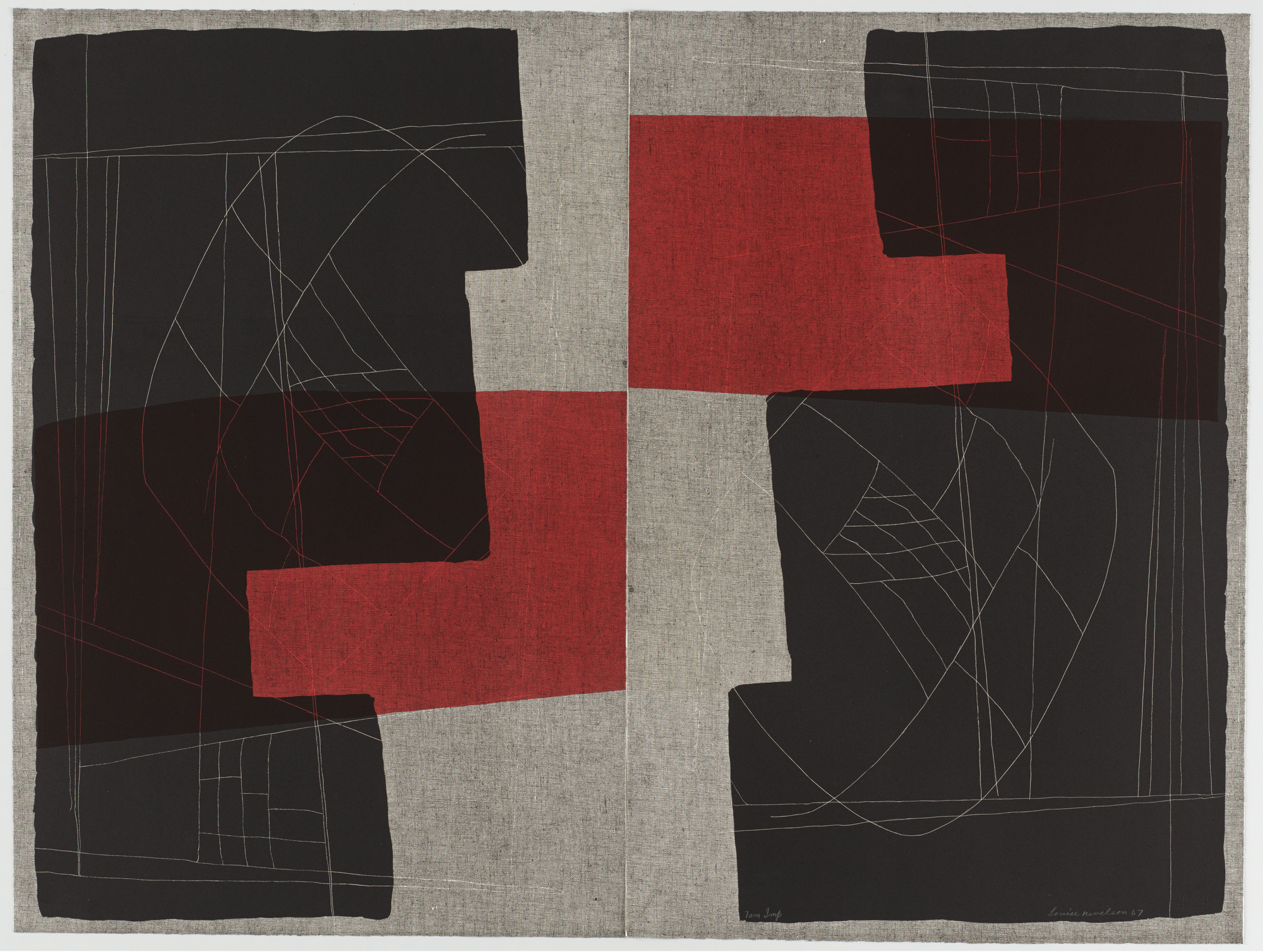 Louise Nevelson. Untitled