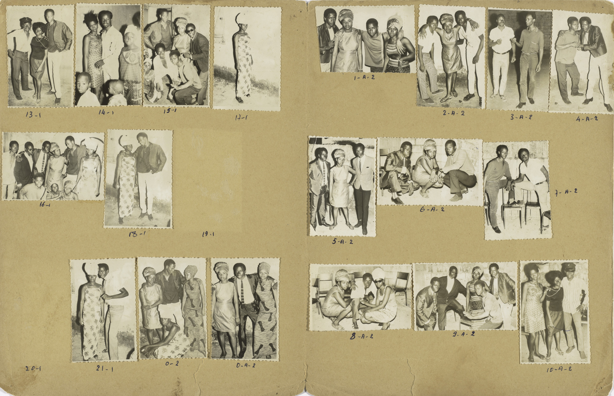Malick Sidibé. Nuit du 10 octobre 1970 (Night of October 10, 1970). 1970