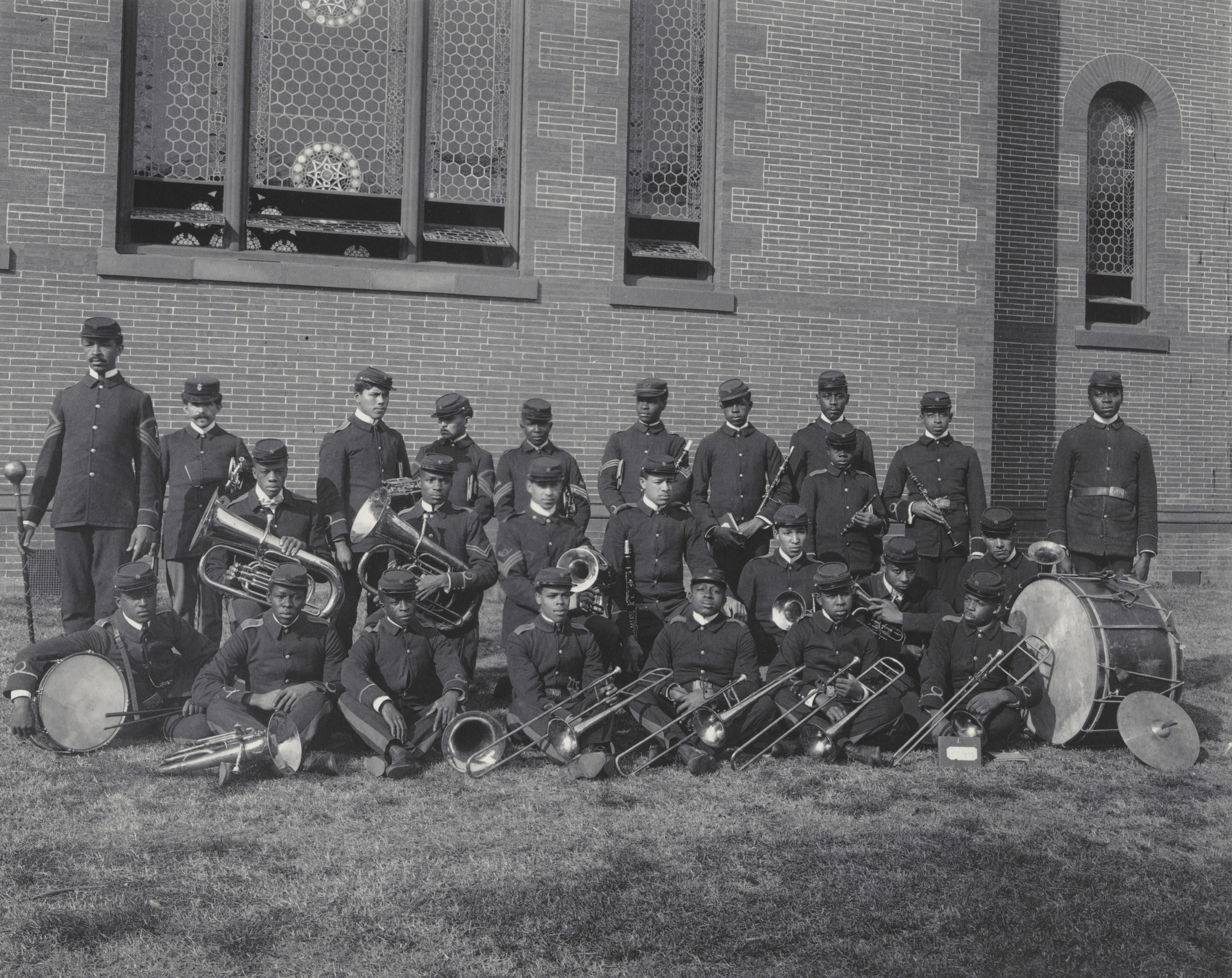 Frances Benjamin Johnston. The School Band 1900