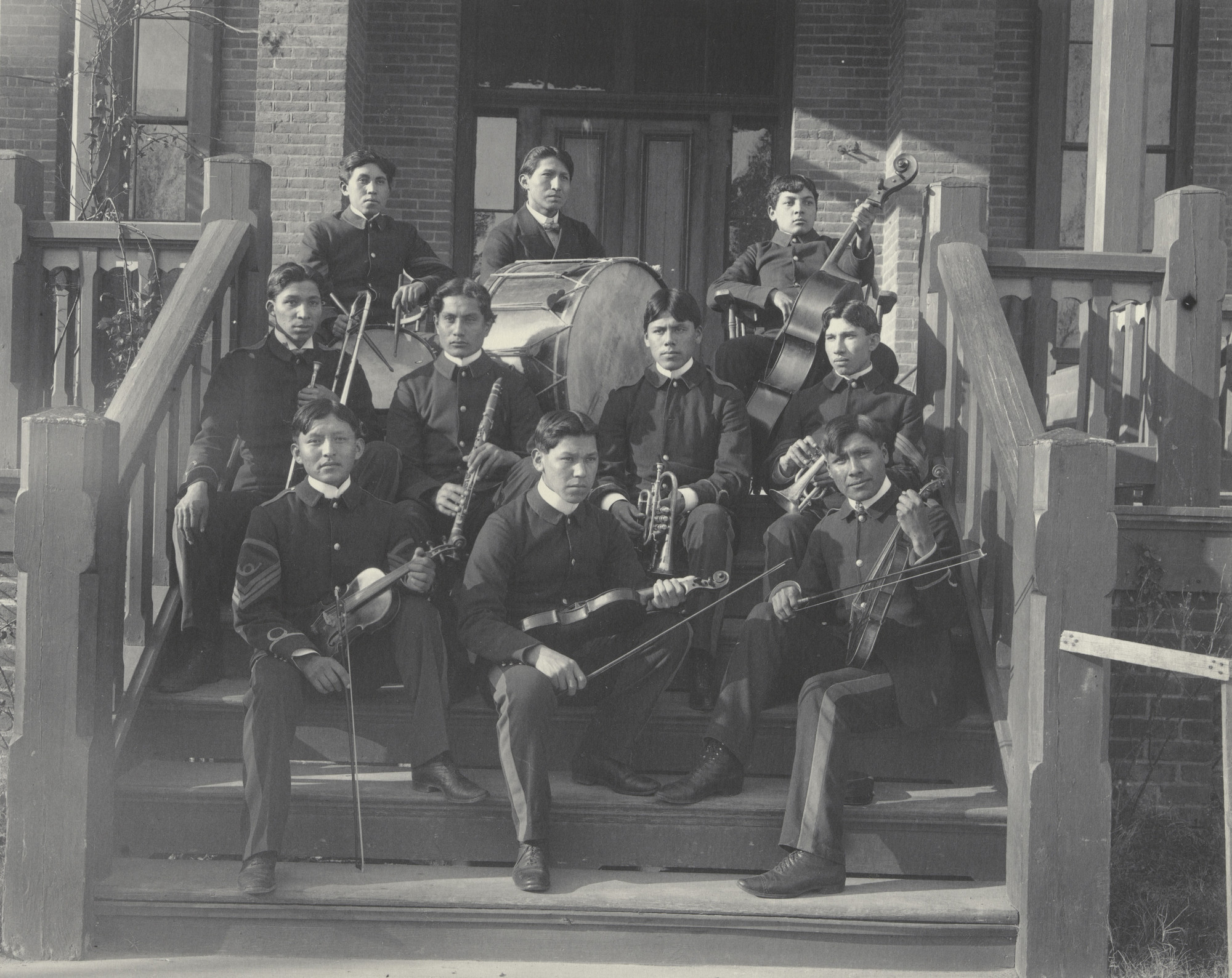 Frances Benjamin Johnston. Indian Orchestra