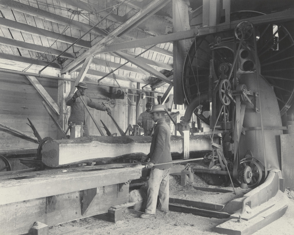 Log sawing
