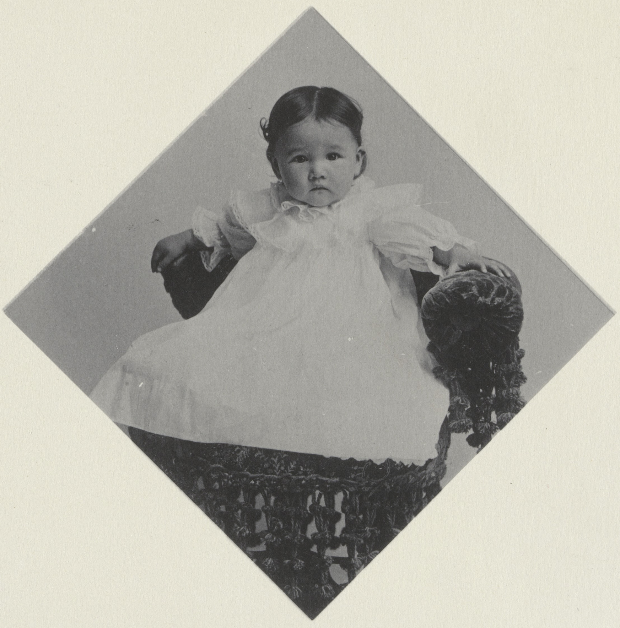 Frances Benjamin Johnston. The Indian Baby. Child of a Hampton graduate