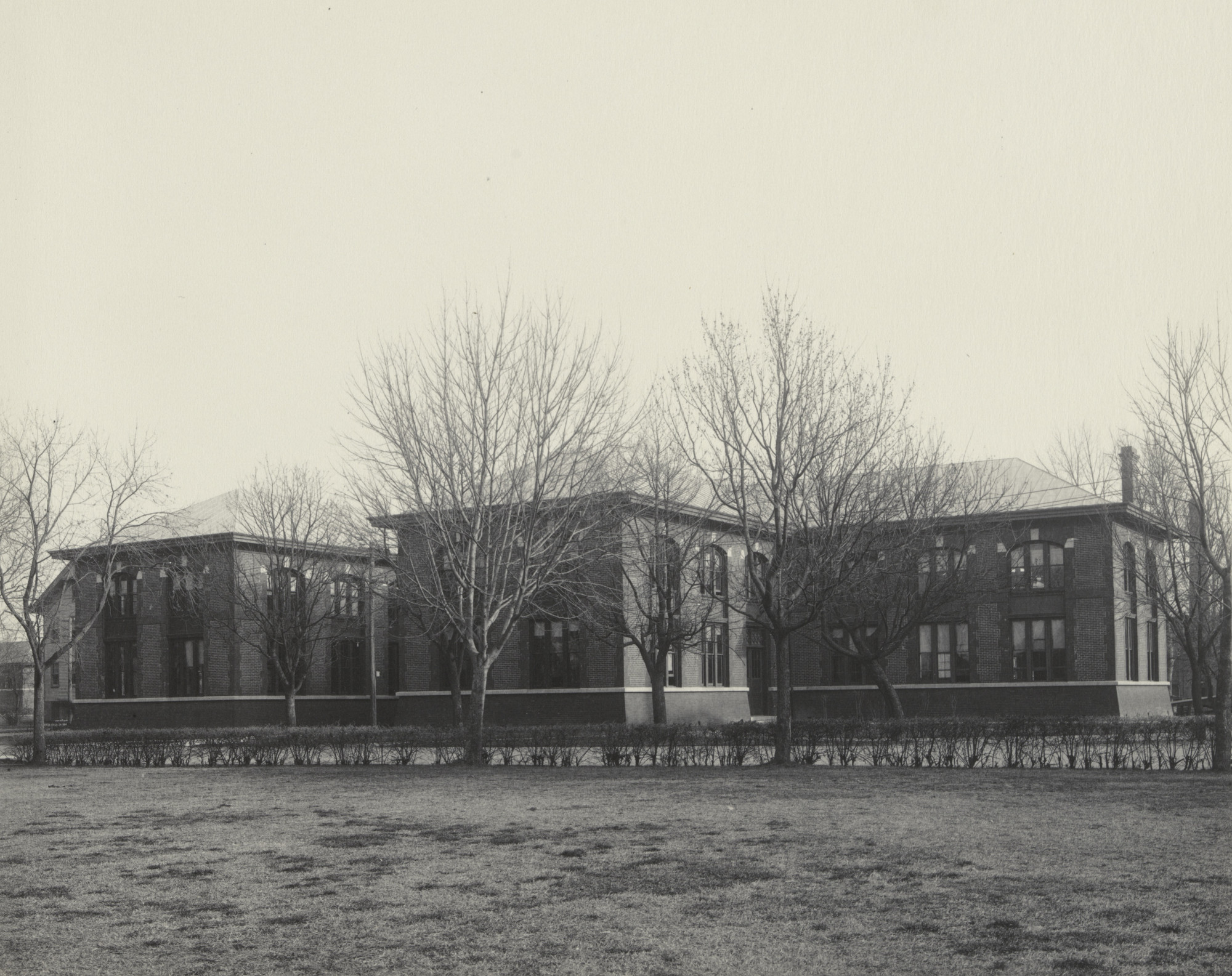 Frances Benjamin Johnston. The Domestic Science Building