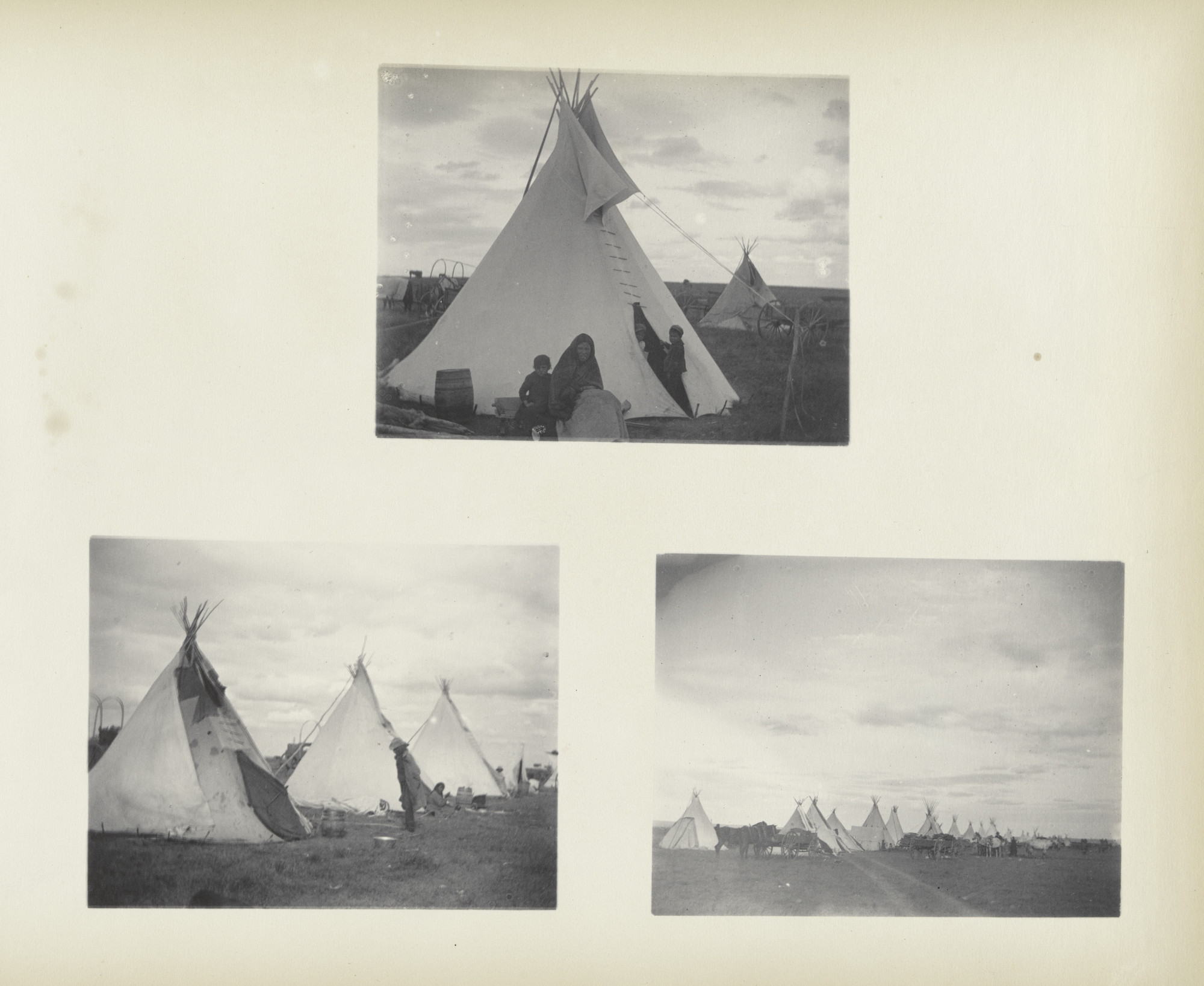 Frances Benjamin Johnston. The old tipi life among the Sioux