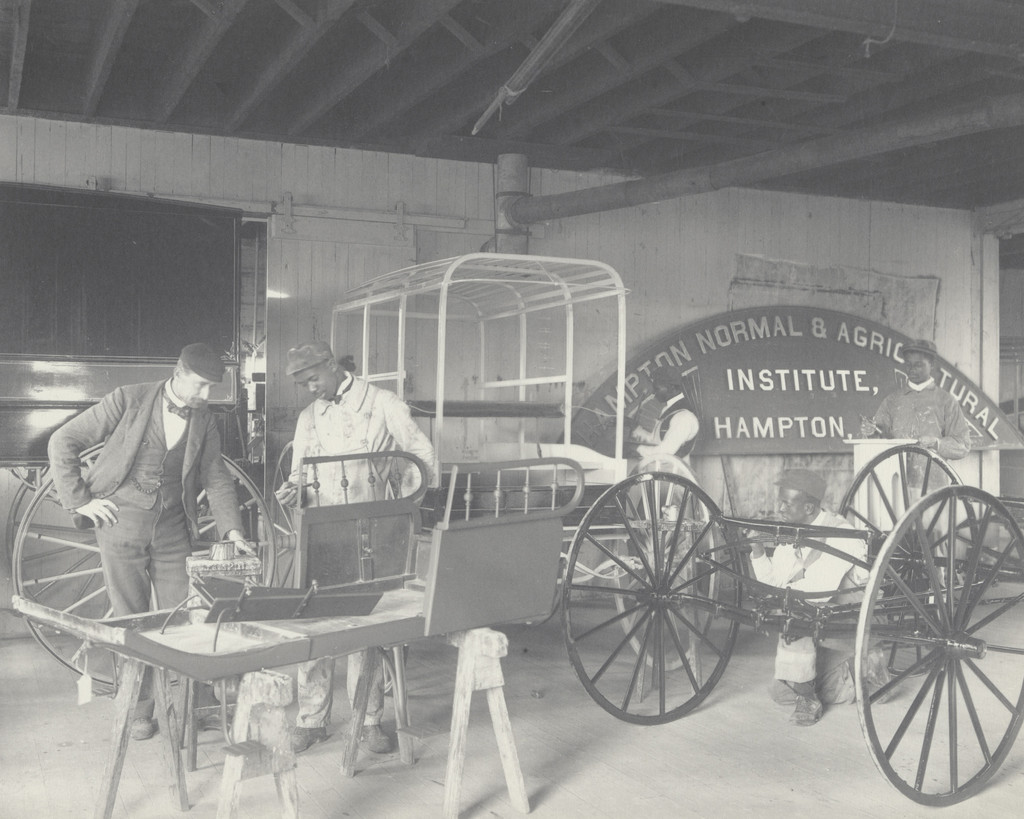 A lesson in painting