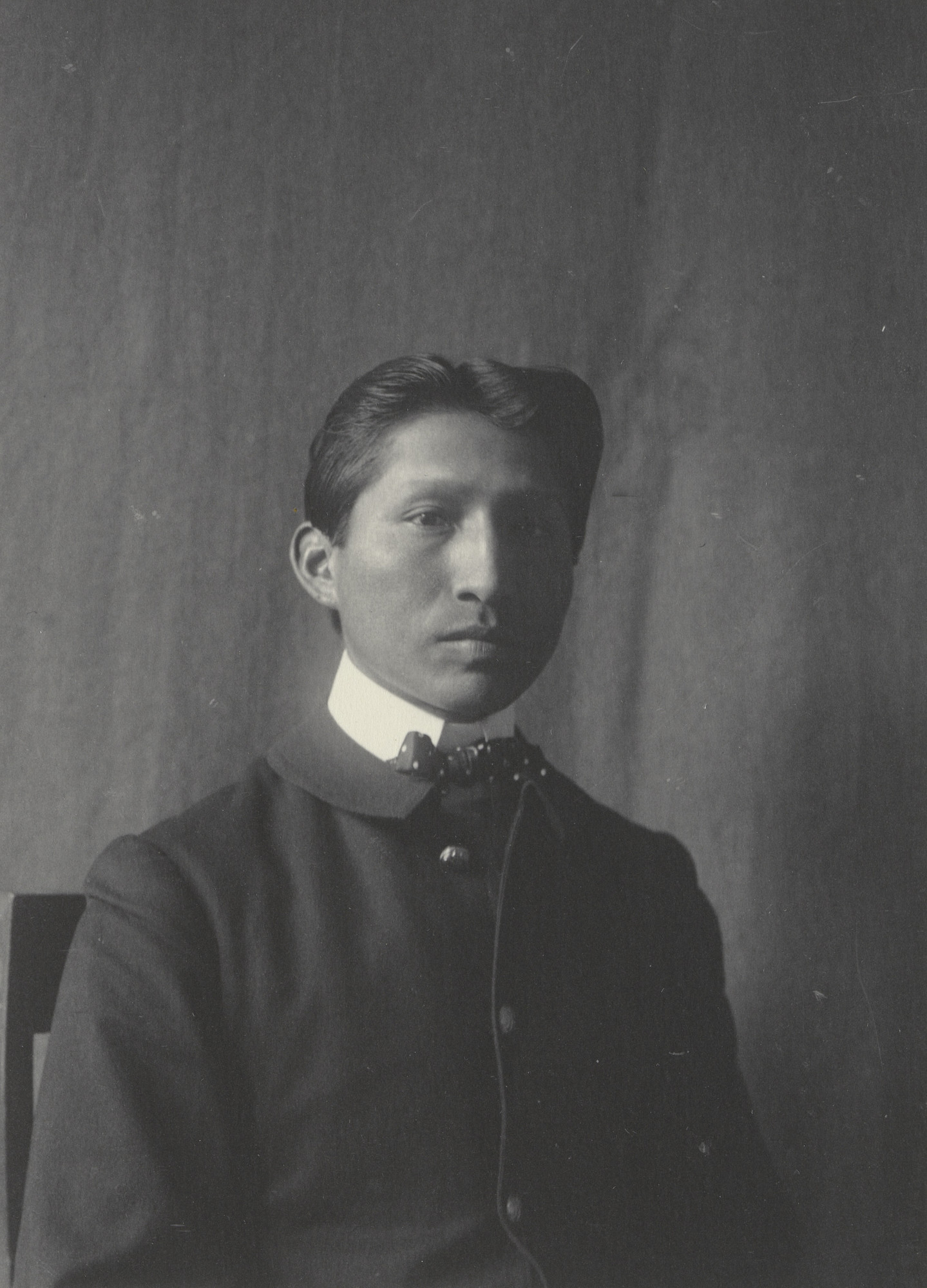 Frances Benjamin Johnston. John Wizi. Sioux. Son of Chief Wizi of Crow Creek, S.D.