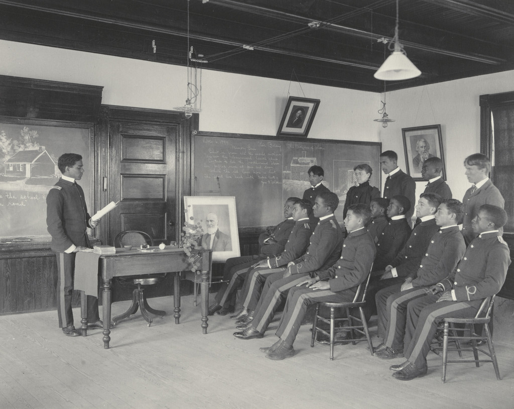 English Literature, Lesson on Whittier, Middle Class, The Hampton Institute, Hampton, Virginia