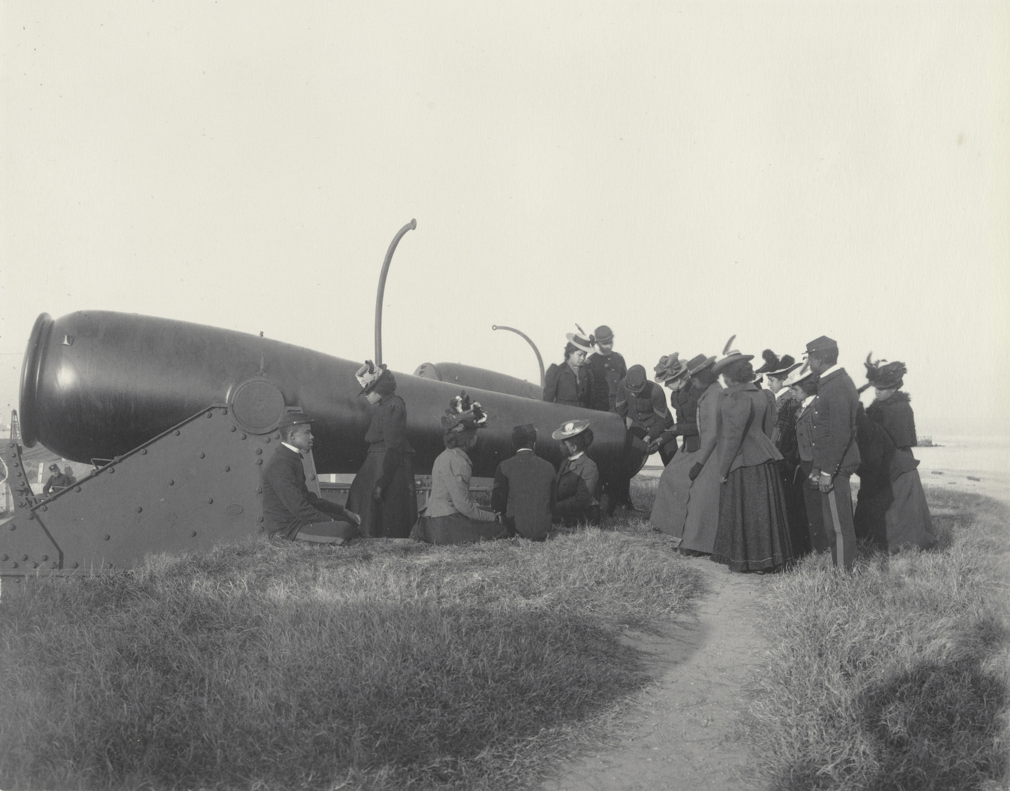 Frances Benjamin Johnston. History. A class at Fort Monroe