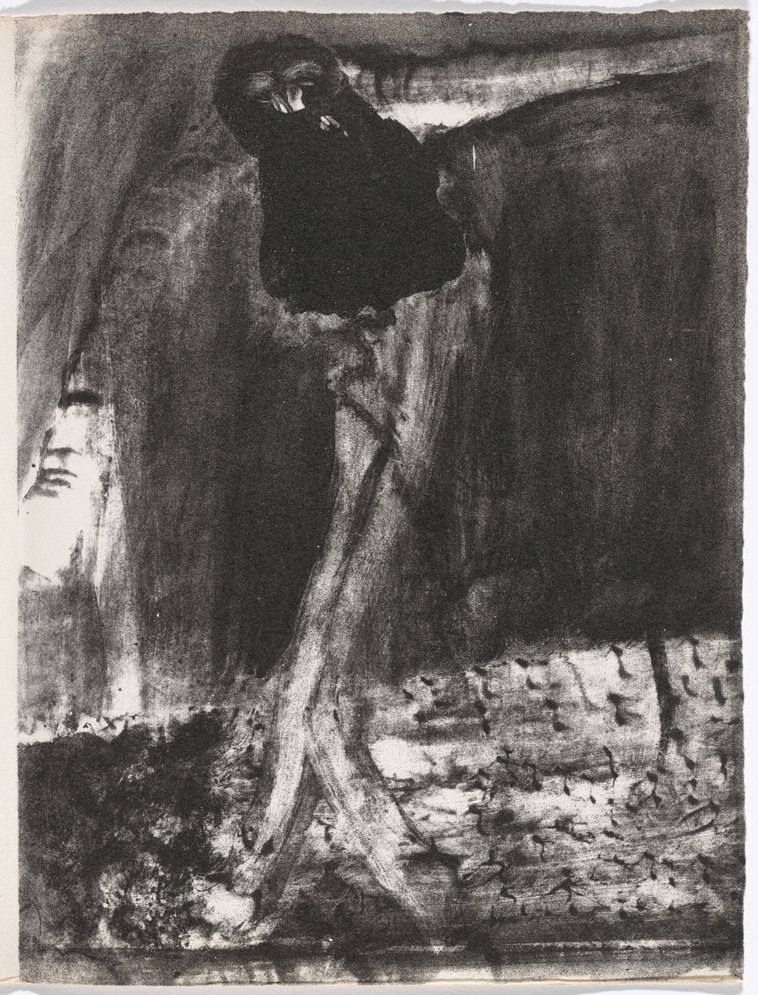 Henri Michaux. Plate (page 93) from Meidosems. 1948