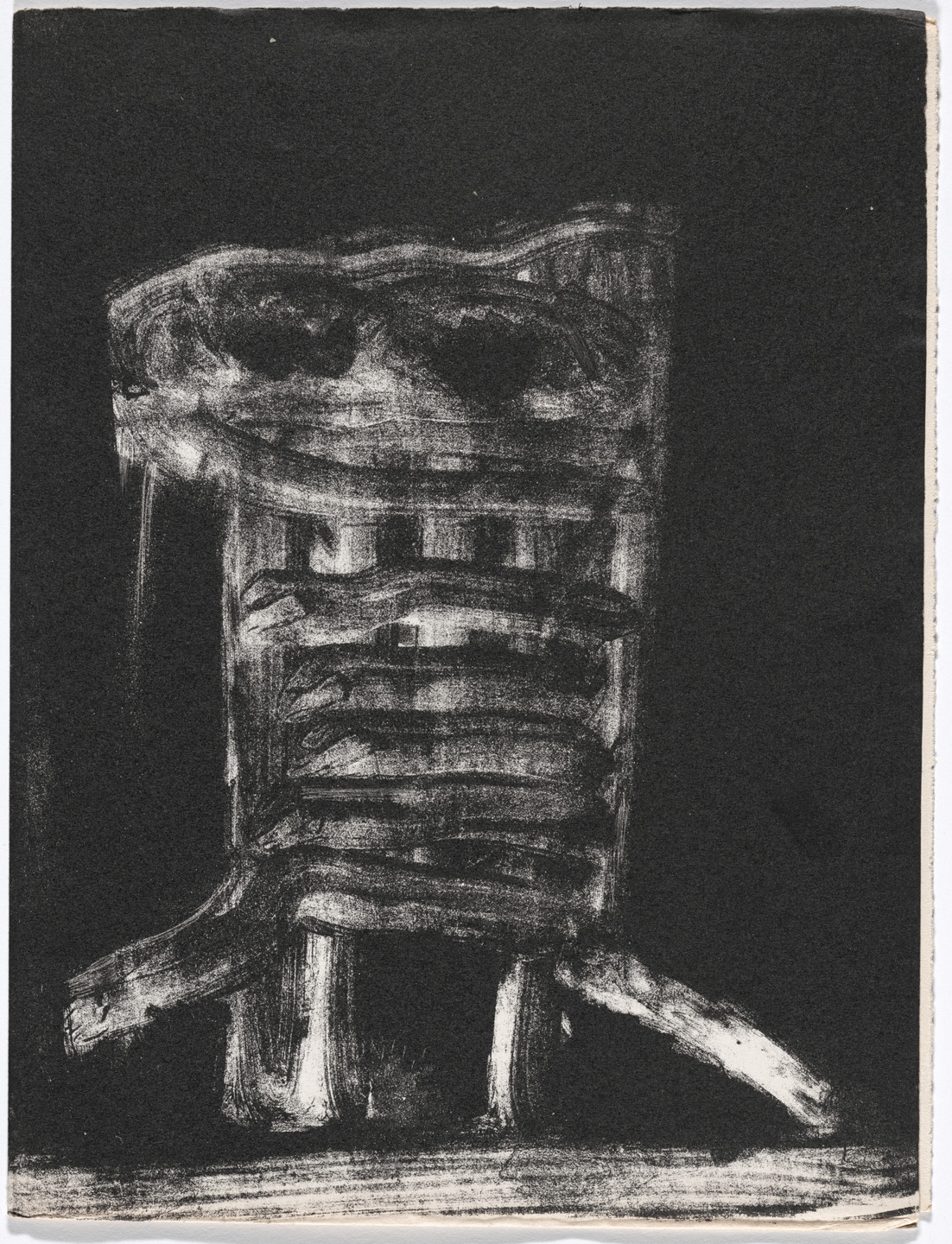 Henri Michaux. Plate (page 65) from Meidosems. 1948