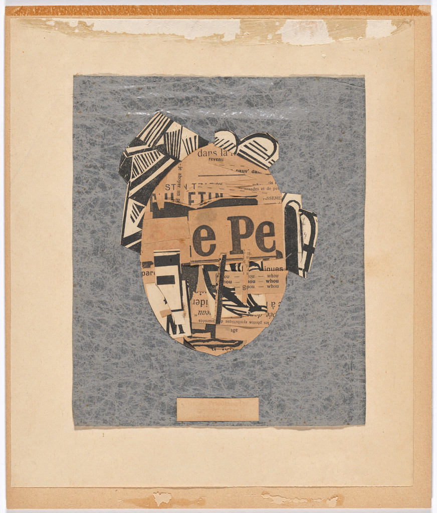 Portrait of an Old Woman (Porträt einer alten Frau) (Dr. S. Friedlaender-Mynona) by Raoul Hausmann