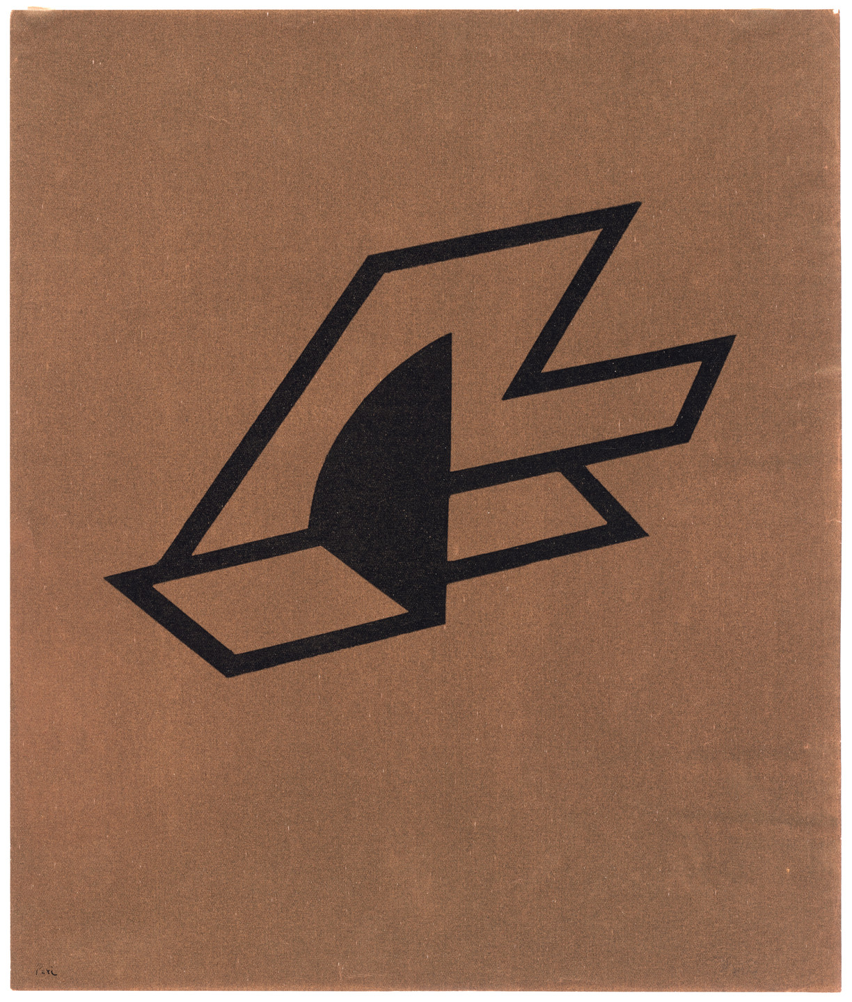 László Peri. Space Construction 8 (Raumkonstruktion 8). 1922–23