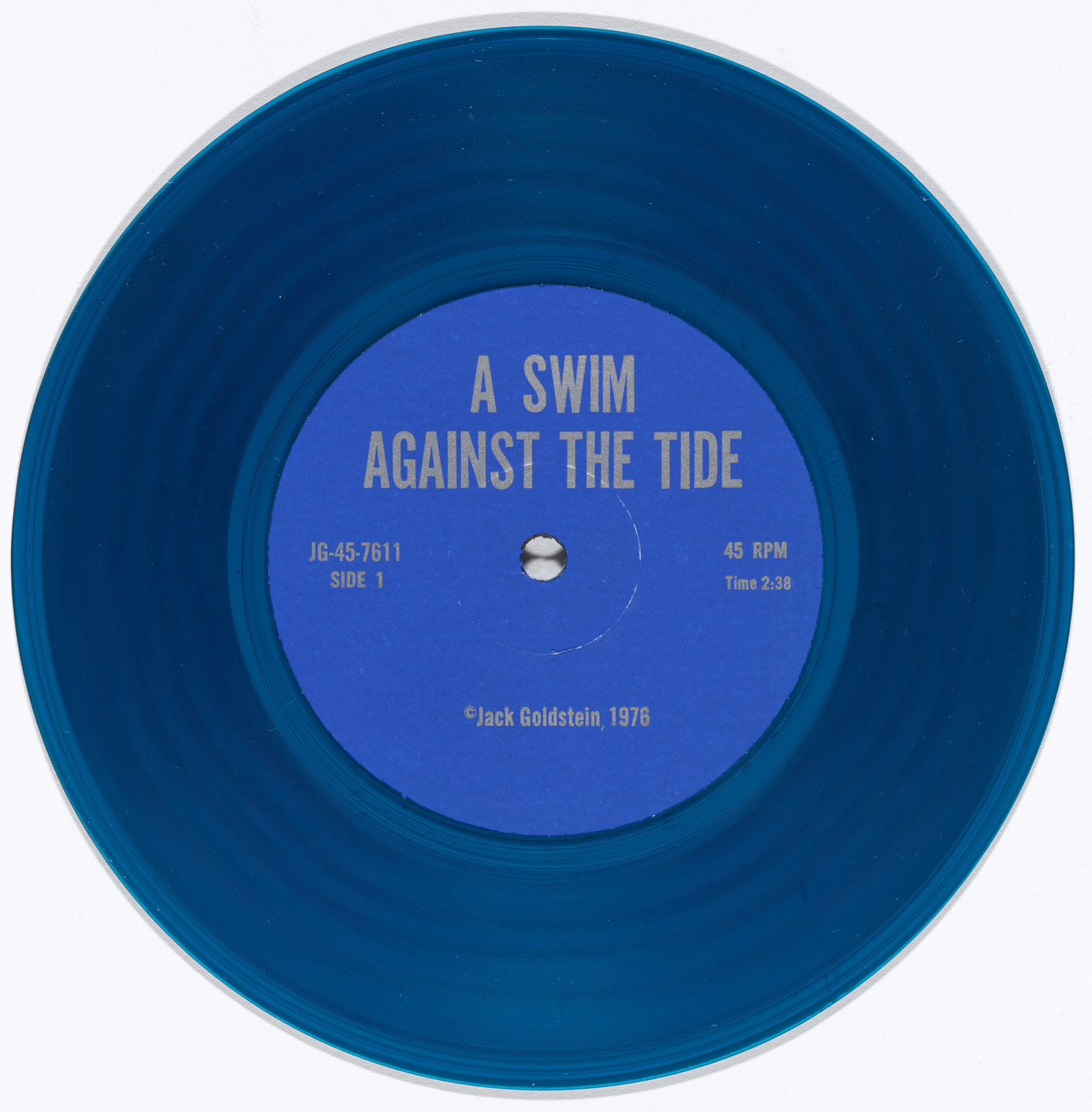 Jack Goldstein. A Suite of Nine 7-Inch Records with Sound Effects. 1976