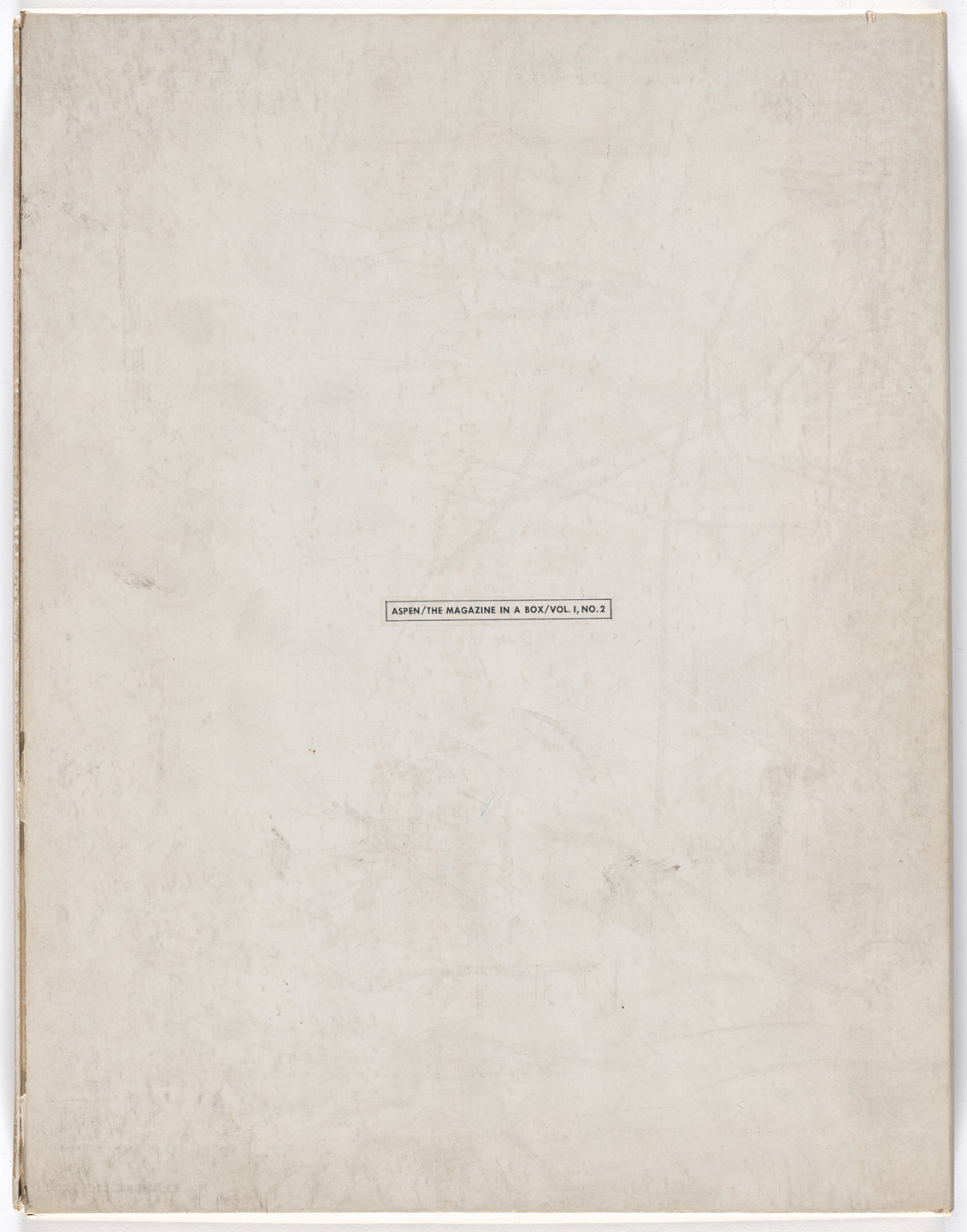 Various Artists. Aspen, no. 2. 1966