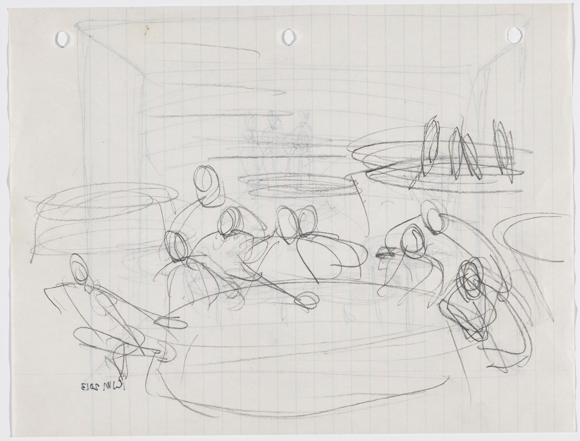 Kerry James Marshall. Untitled study for Untitled (Club Scene). 2013 | MoMA