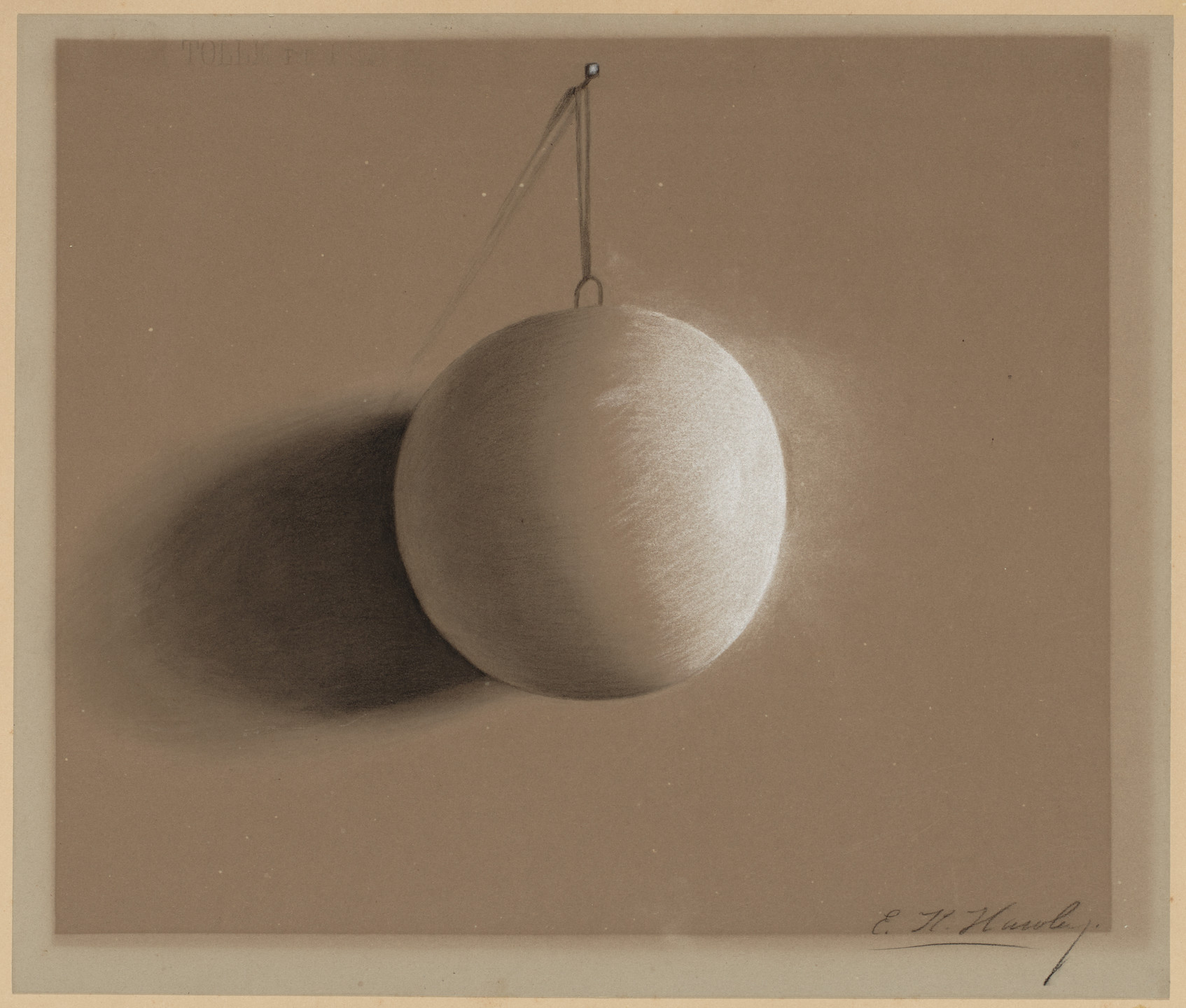 Elizabeth King Hawley. Hanging Sphere. c. 1875