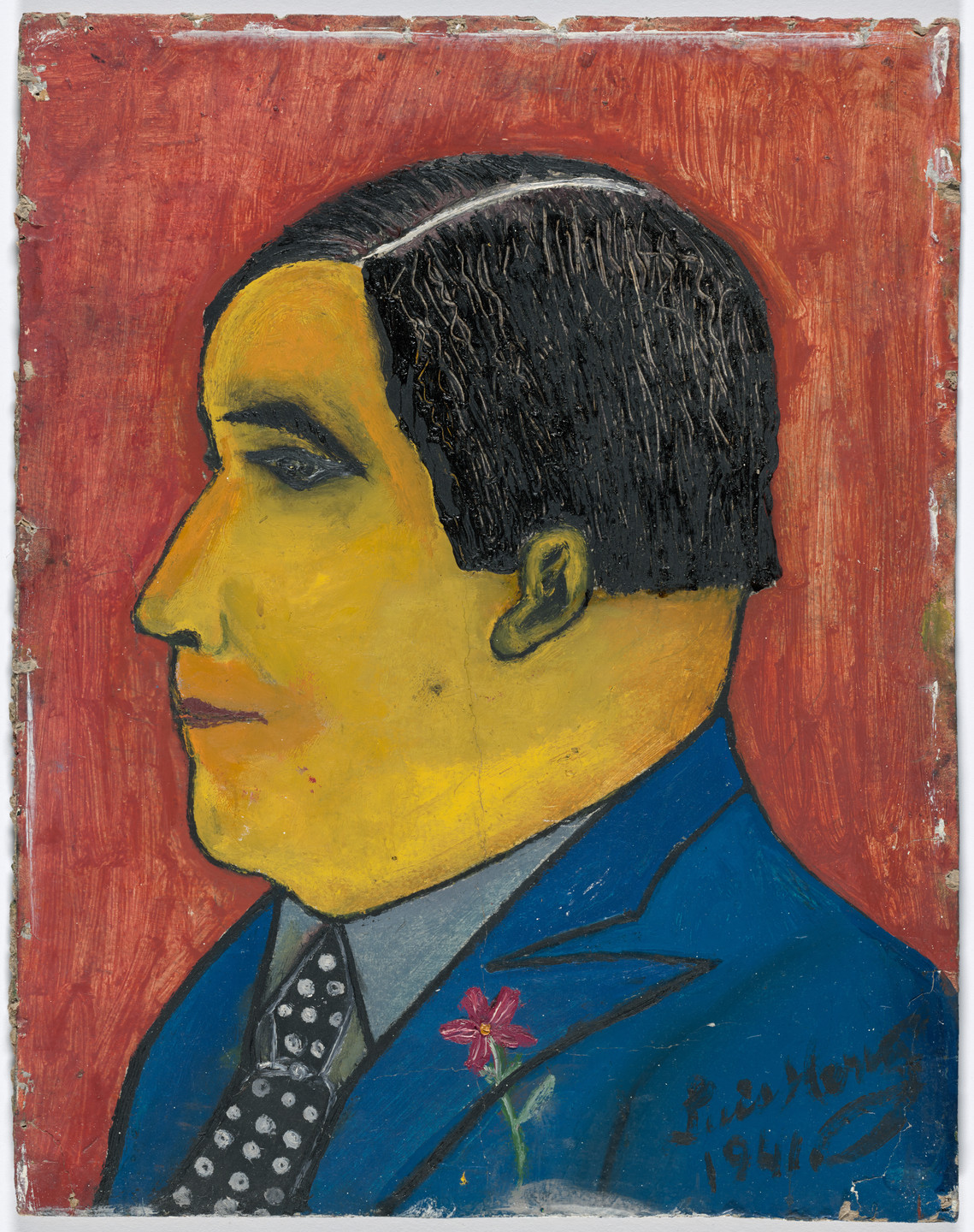 Luis Herrera Guevara. Self-Portrait (Autorretrato). 1933