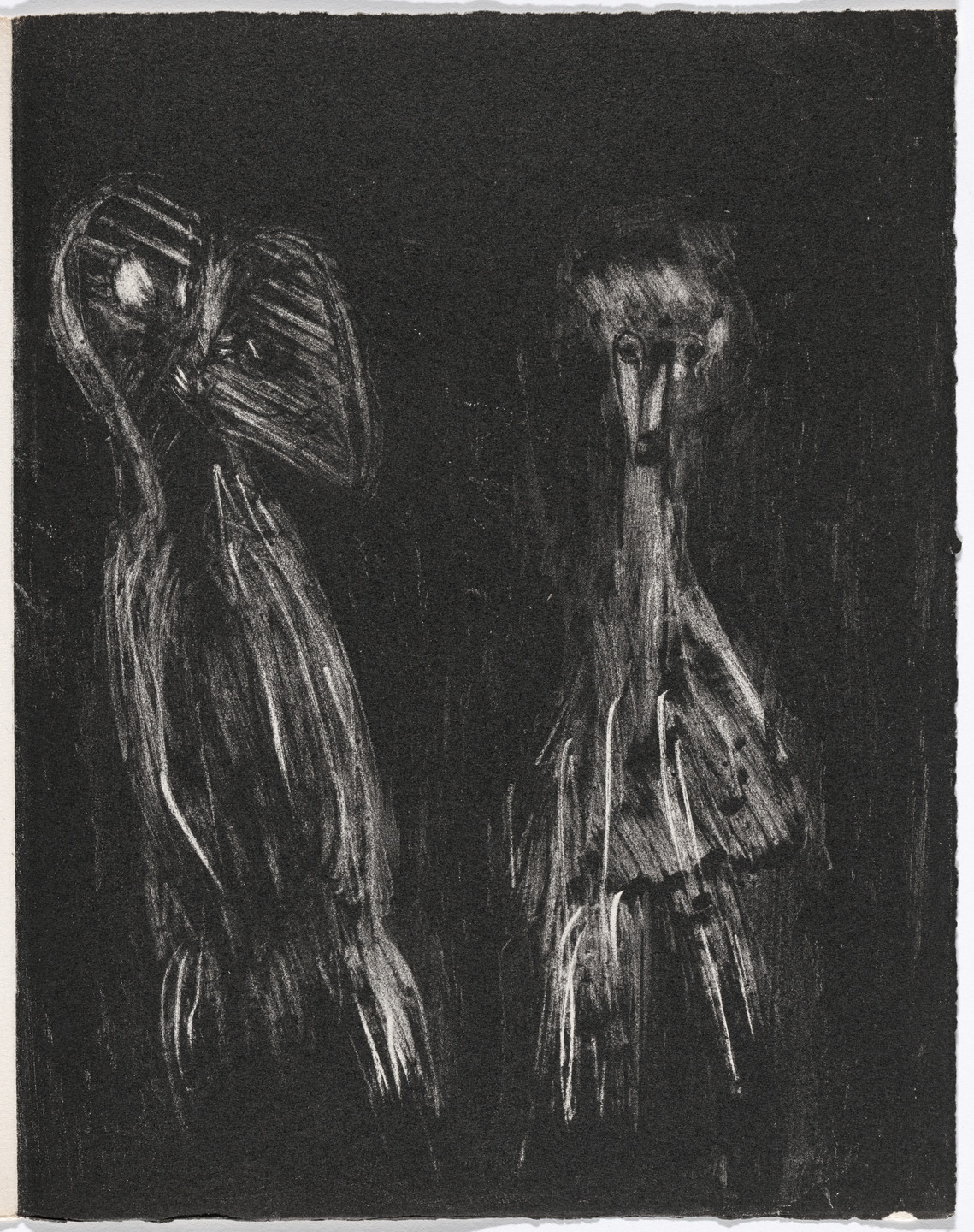 Henri Michaux. Plate (page 85) from Meidosems. 1948