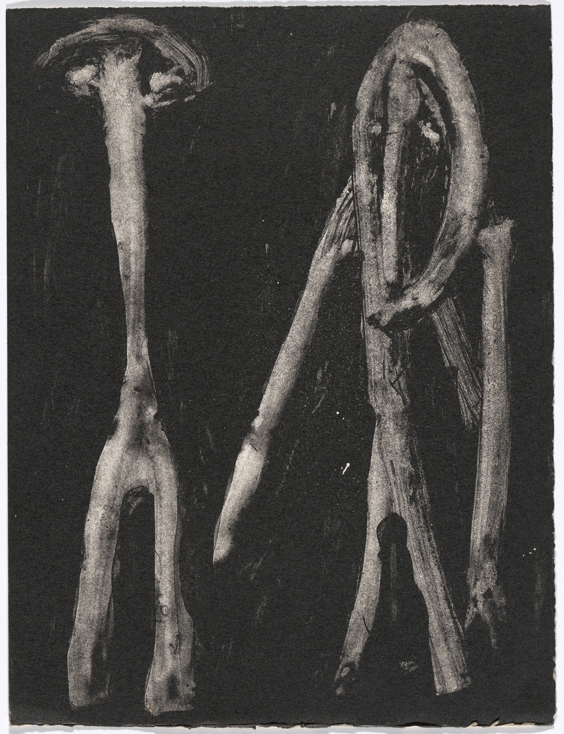 Henri Michaux. Plate (page 25) from Meidosems. 1948
