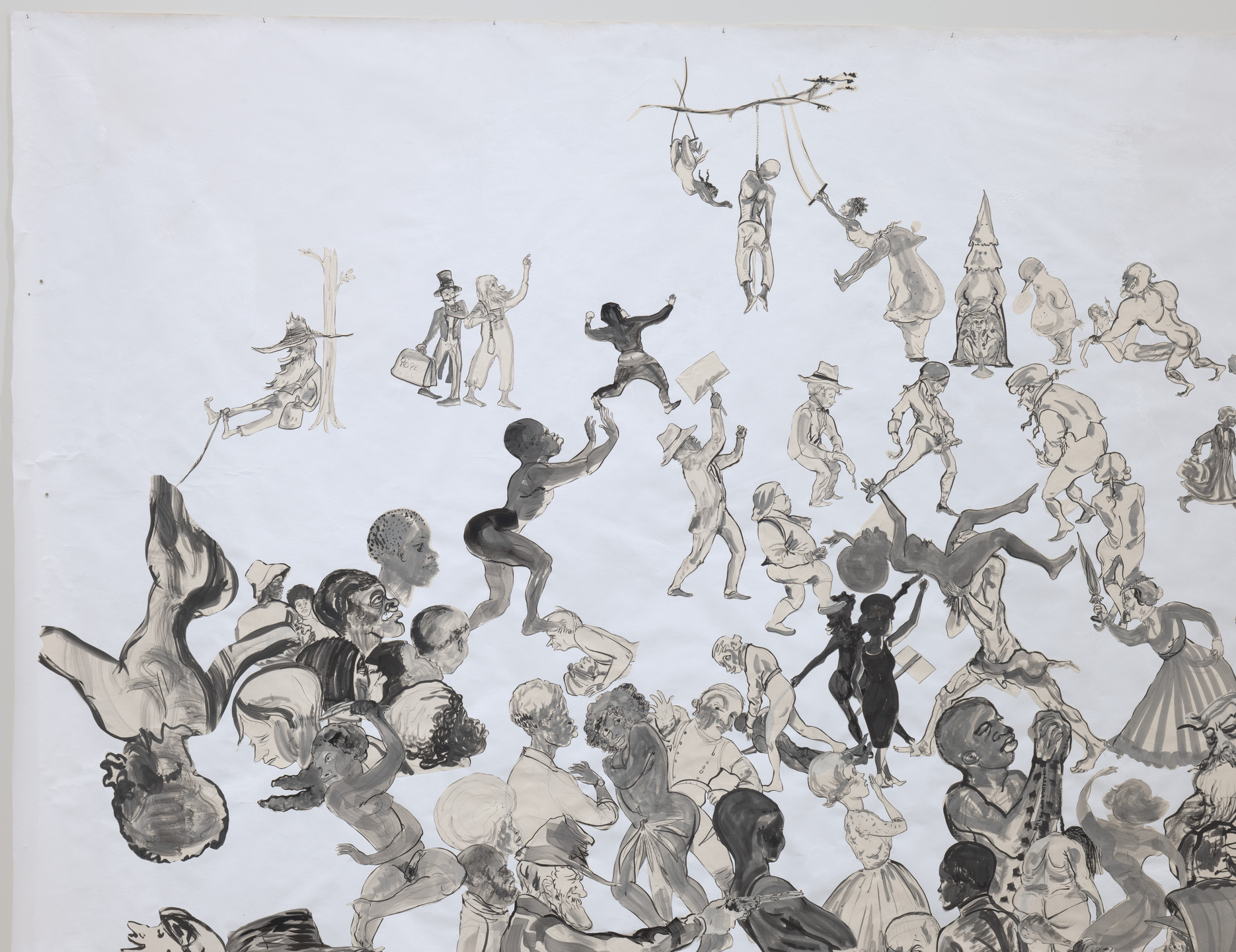 Kara Walker. Christ&#39;s Entry into Journalism. 2017