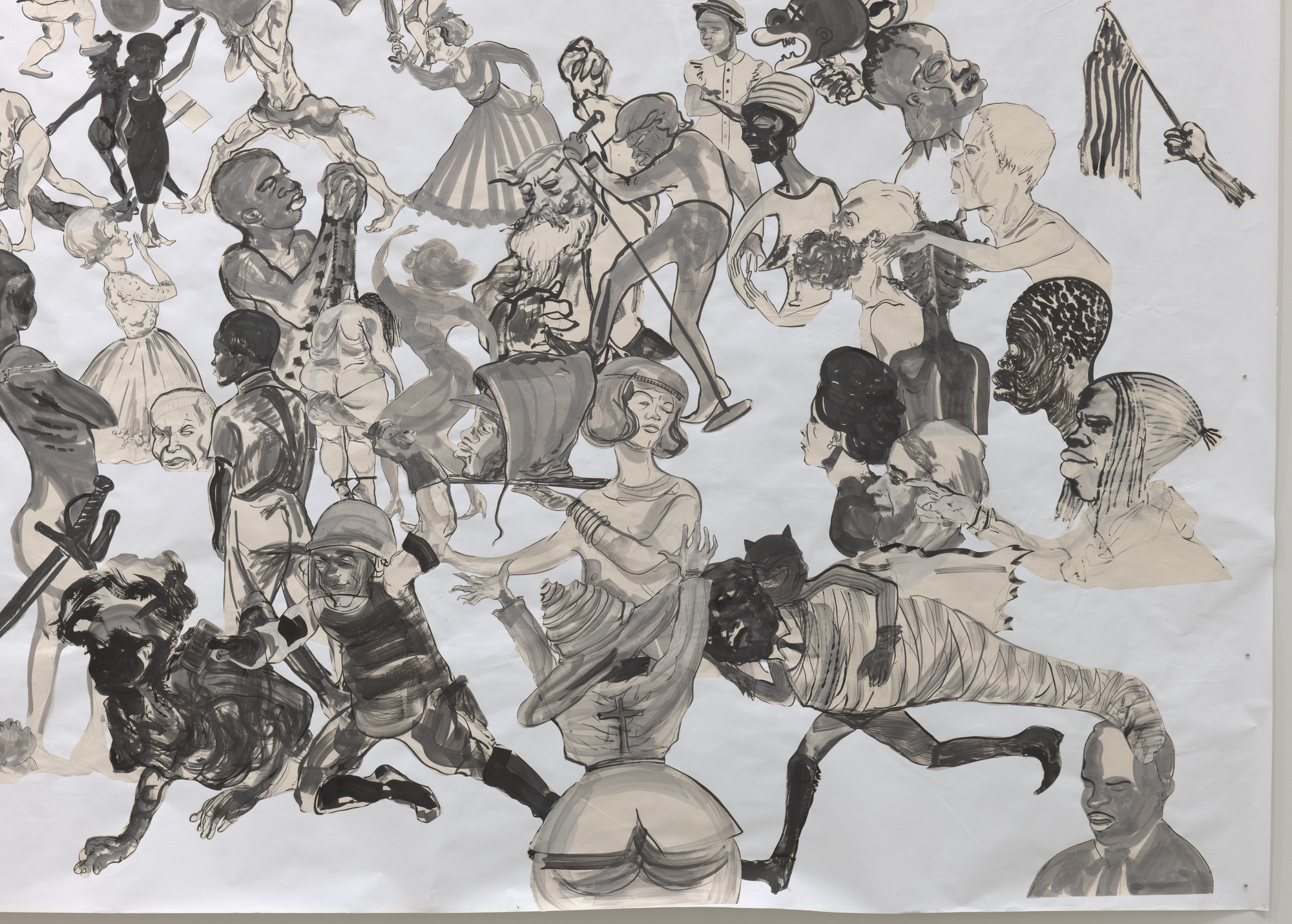 Kara Walker. Christ&#39;s Entry into Journalism. 2017
