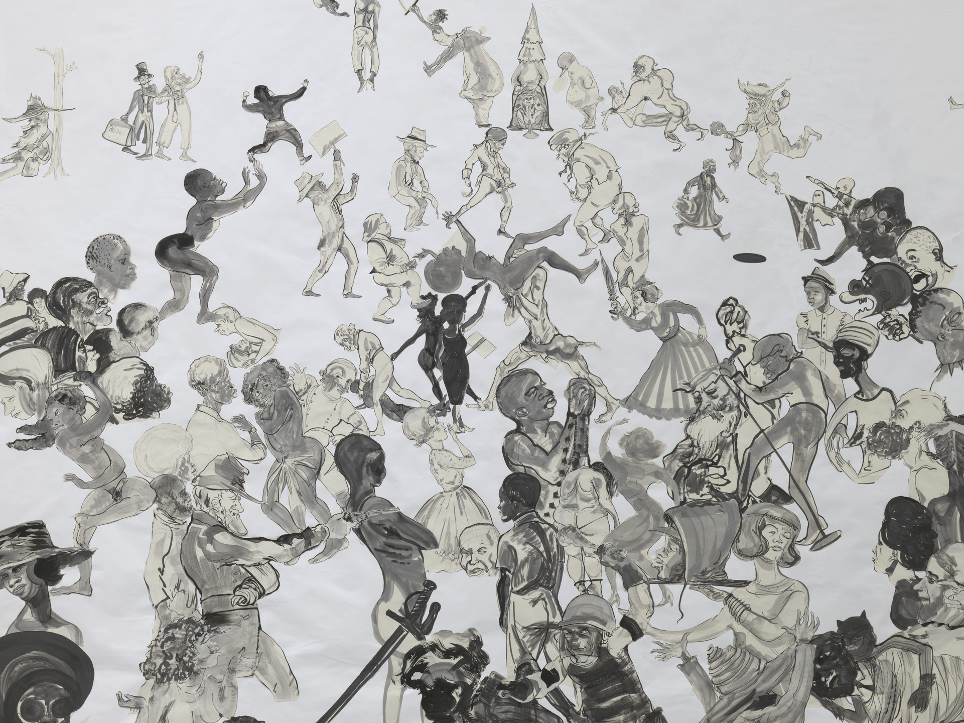 Kara Walker. Christ&#39;s Entry into Journalism. 2017