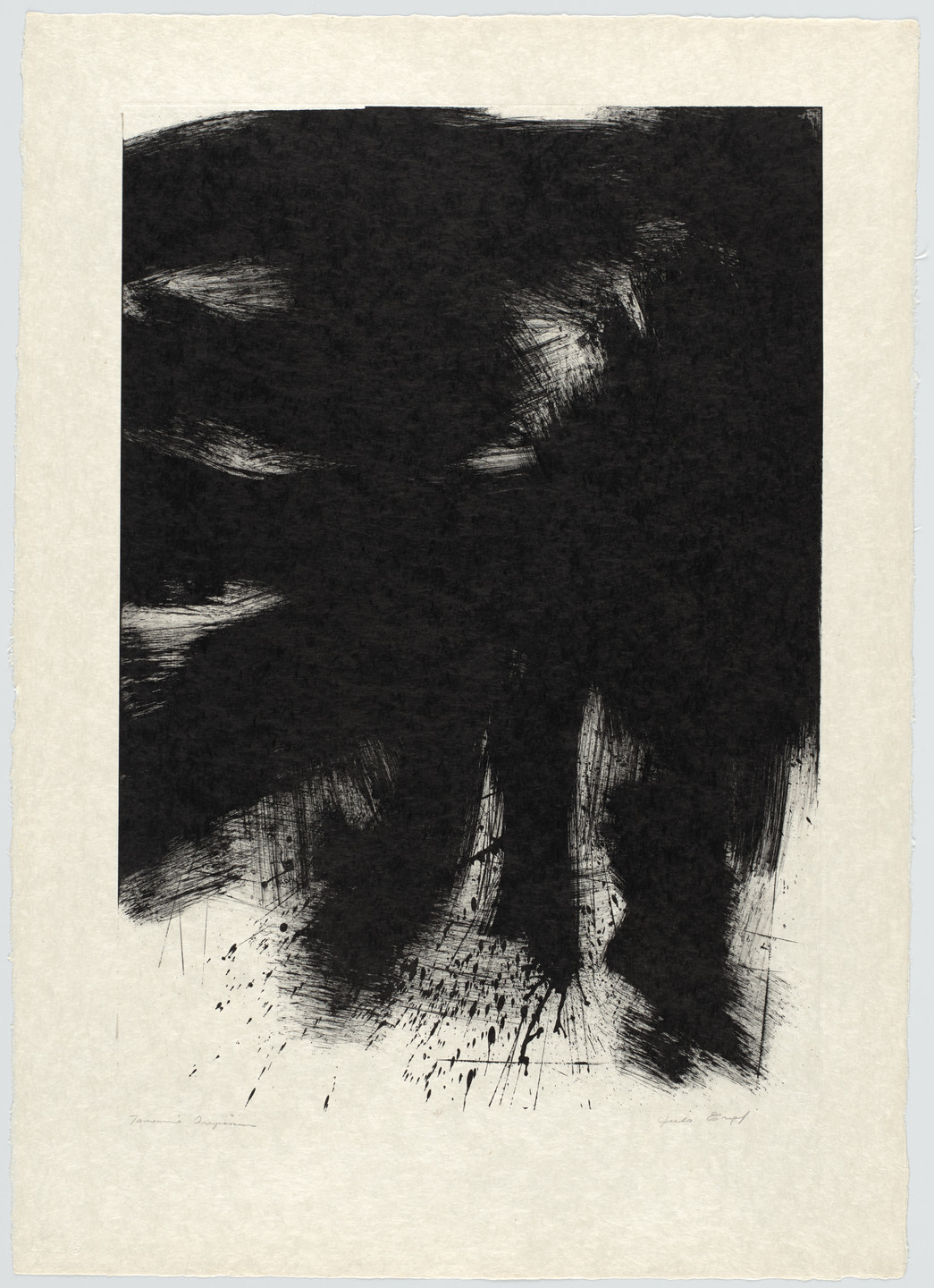 Jules Engel. Winter Landscape. 1960–61