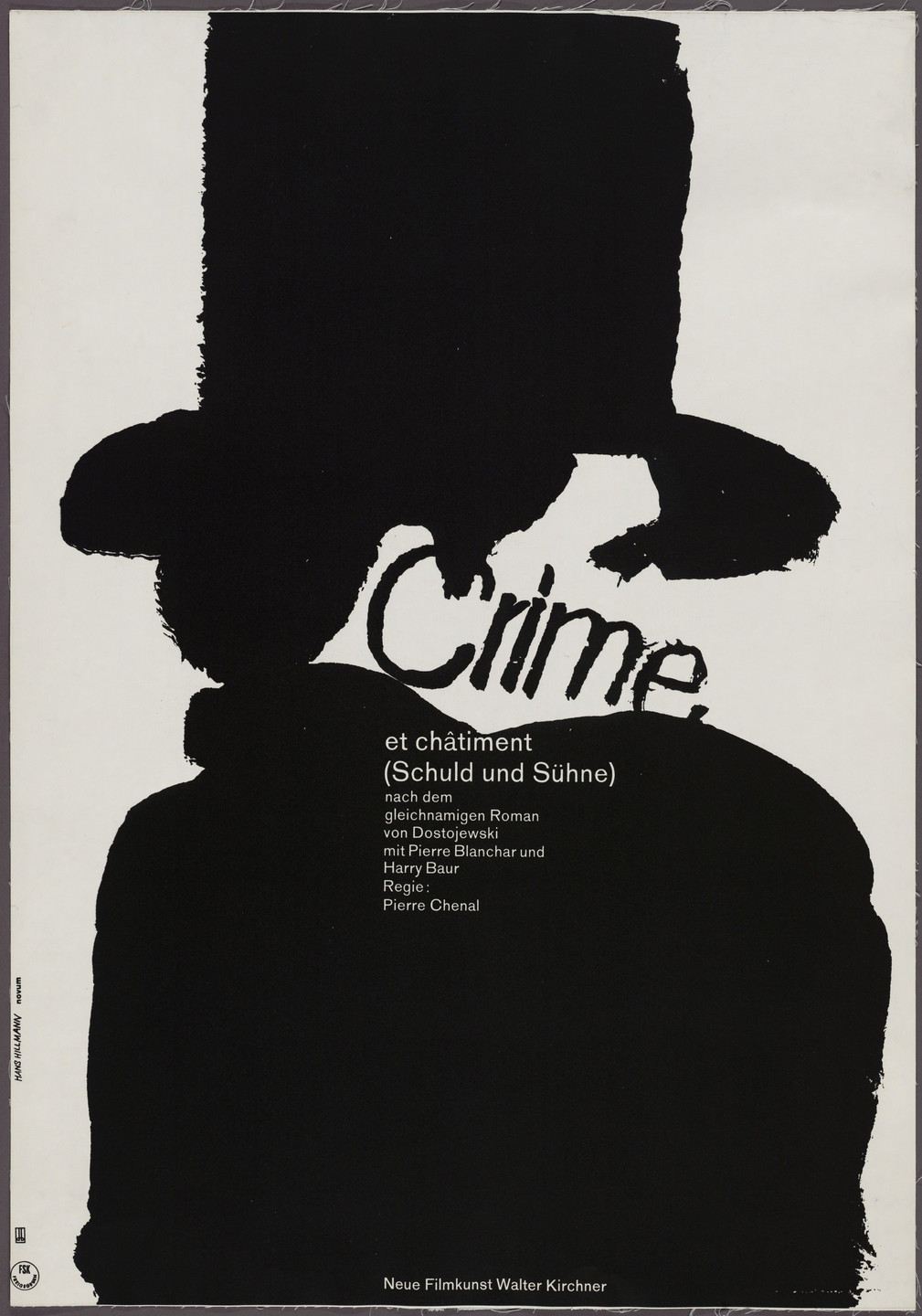 Hans Hillmann. Crime et Châtiment. 1964
