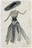 Pavel Tchelitchew. Costume design for the ballet The Cave of Sleep. 1941