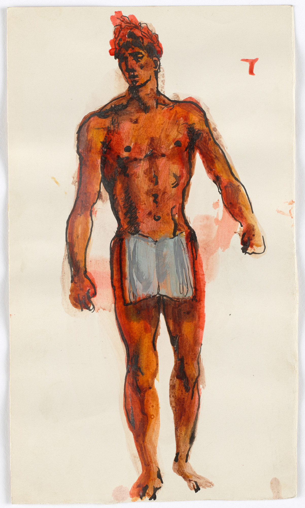 Pavel Tchelitchew. Costume design for the ballet The Cave of Sleep