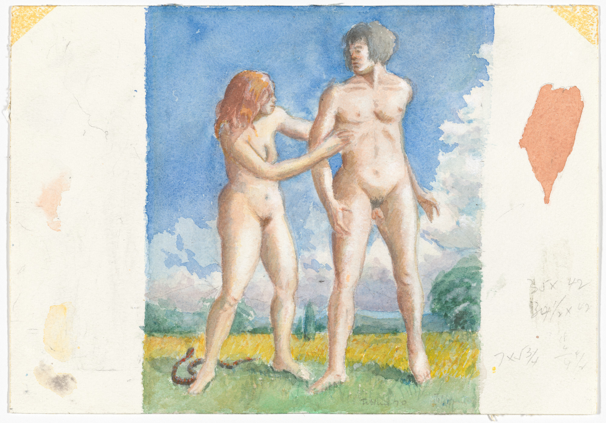 Sidney Tillim. The Song