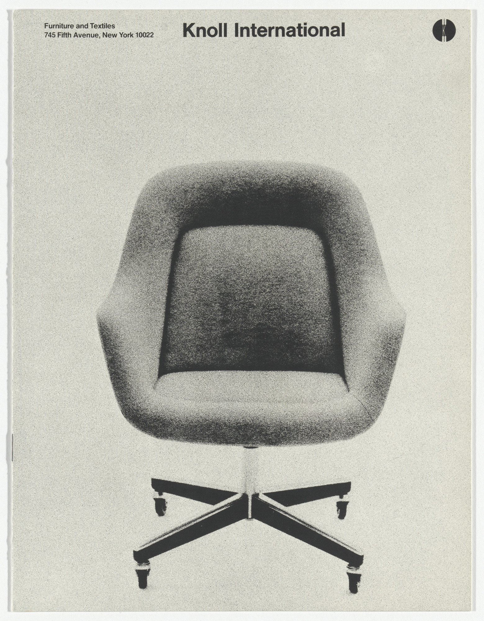 Massimo Vignelli, Lella Vignelli. Knoll International Graphic Program: Furniture and Textiles