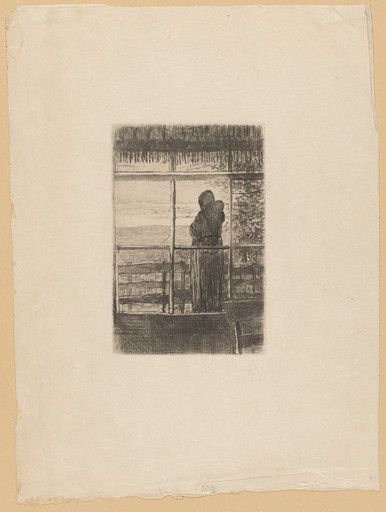 Woman with Child, Waiting