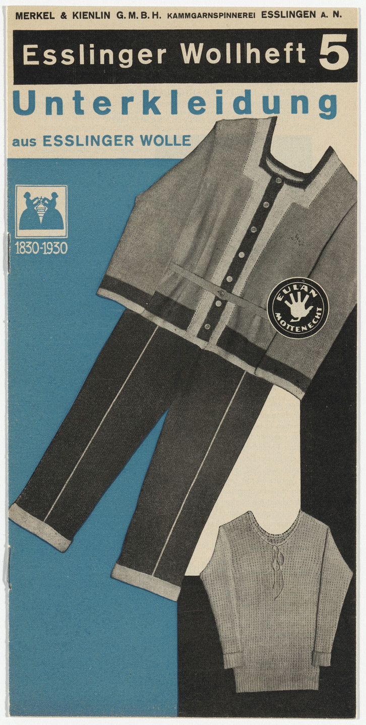 Unknown artist. Esslinger Wollheft 5: Unterkleidung. 1930–1932