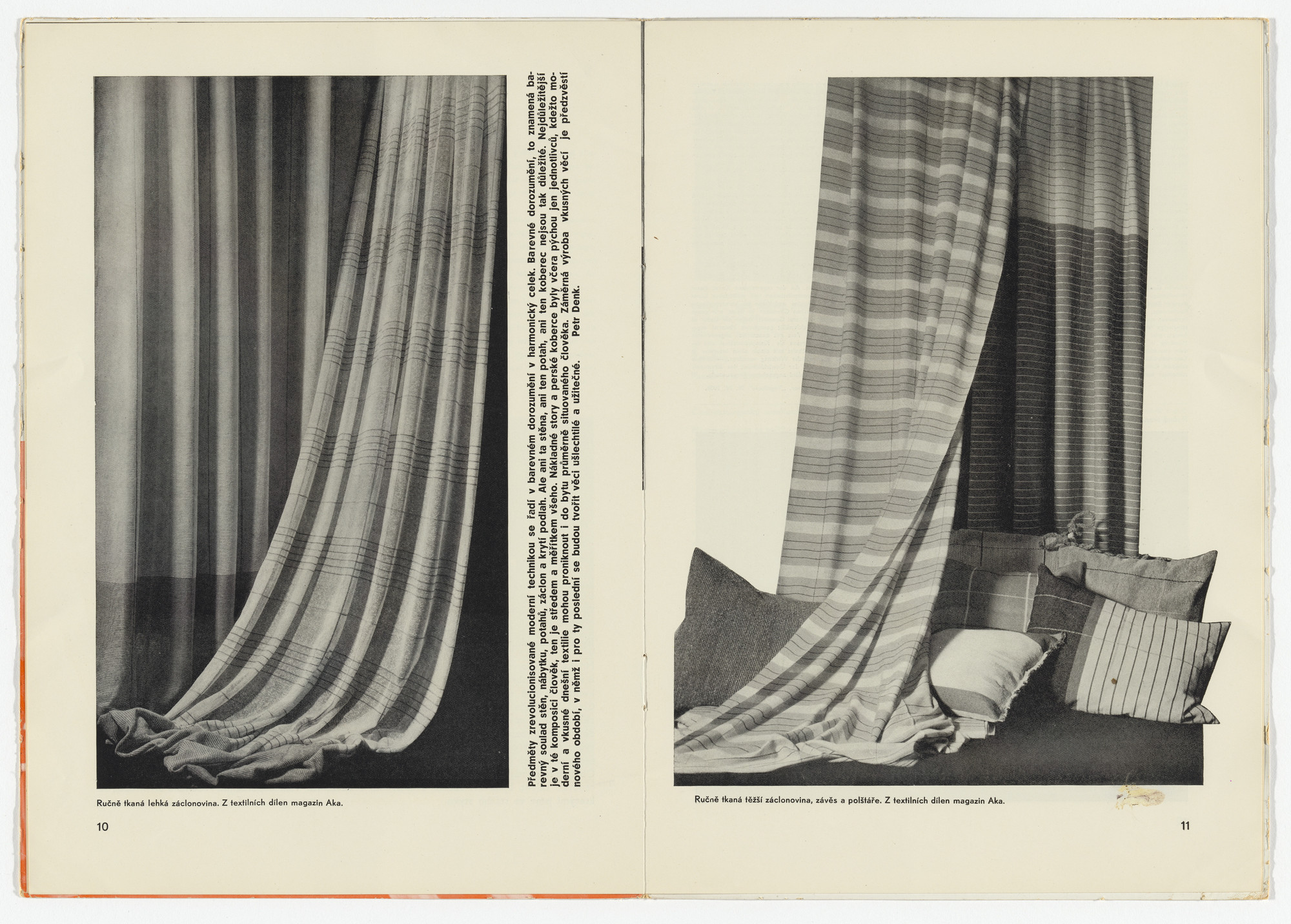 František Kalivoda. Magazin AKA, no. 1. 1937