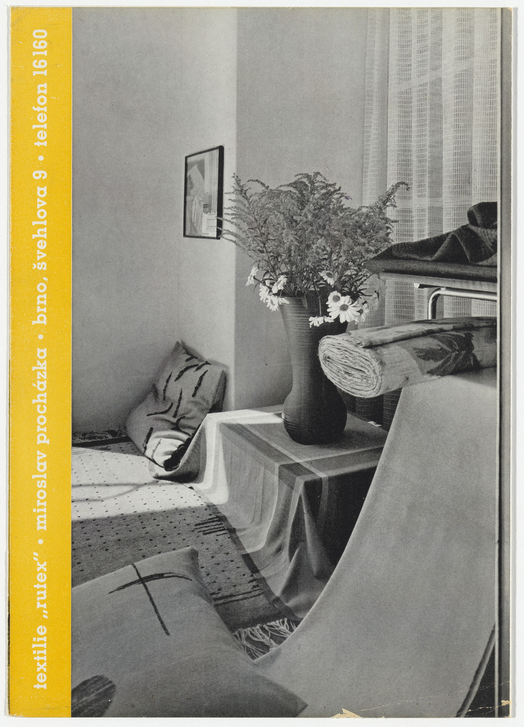 František Kalivoda. Rutex-Miroslav Prochazka (Brochure for carpeting). 1930s