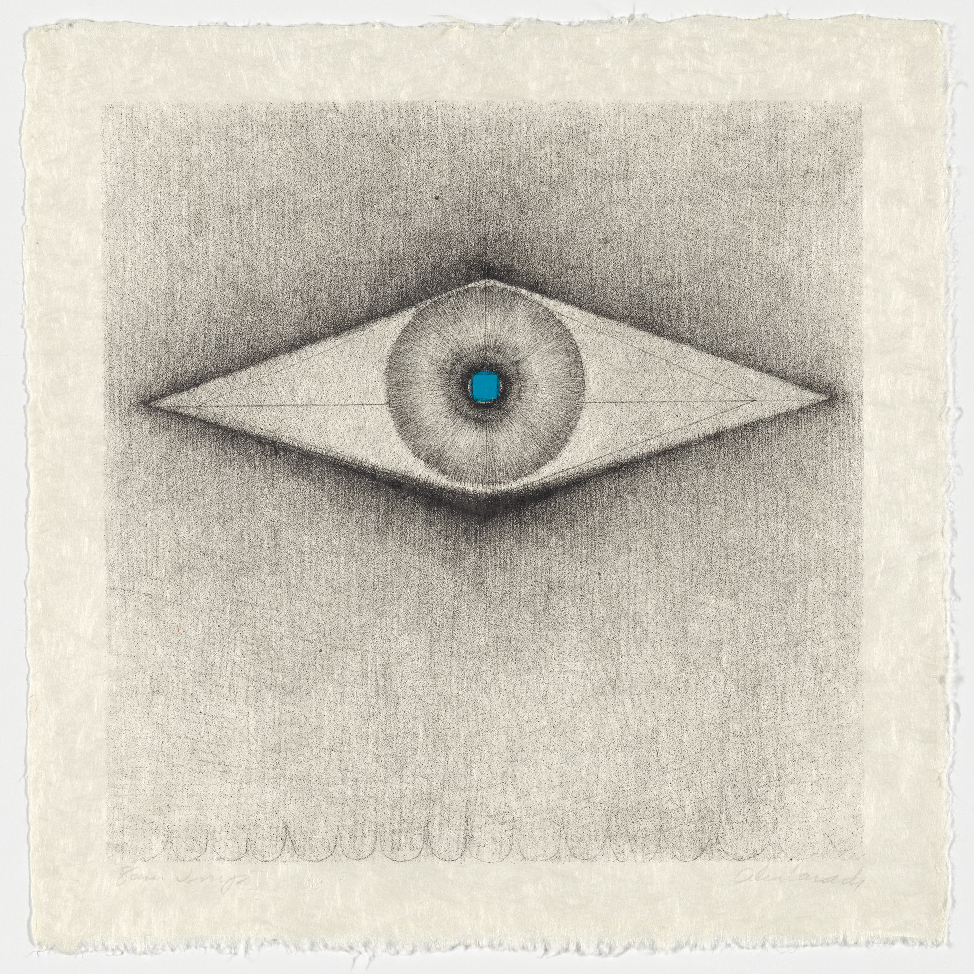 Rodolfo Abularach. Untitled from City of Eyes