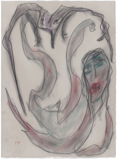 Thornton Dial. The Bat Lady. 1995