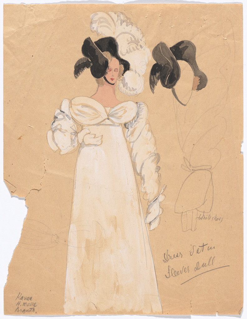 Costume design for the ballet Promenade