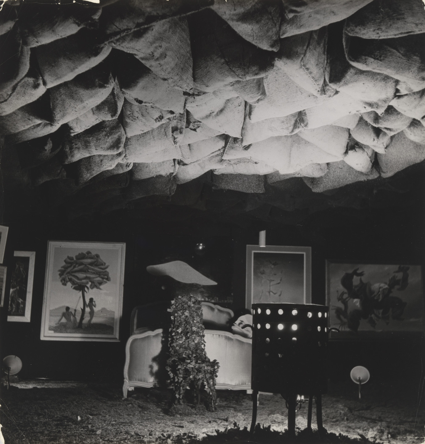 Roger Schall. Untitled (International Surrealist Exhibition, Paris). 1938