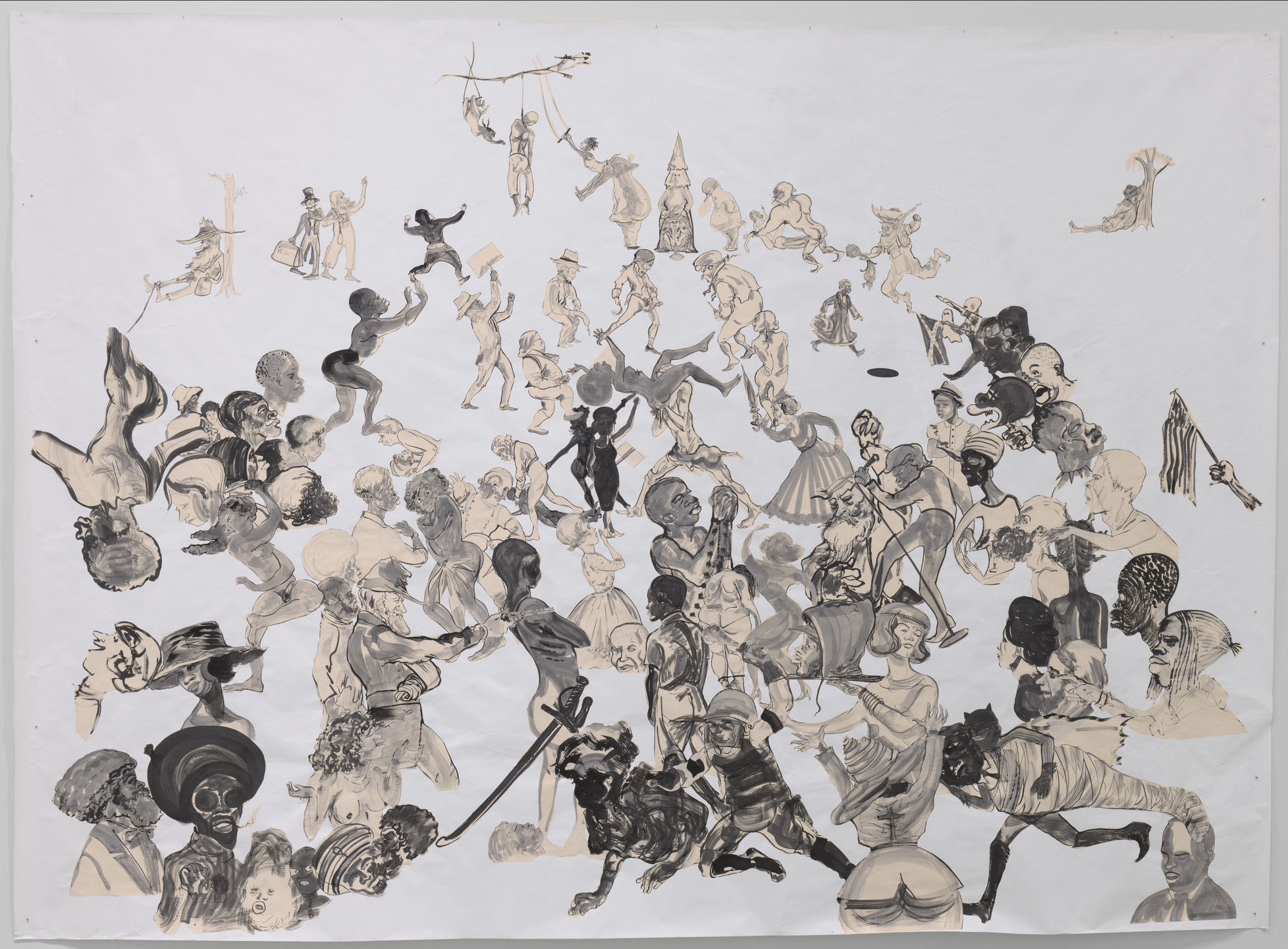 Kara Walker. Christ&#39;s Entry into Journalism. 2017