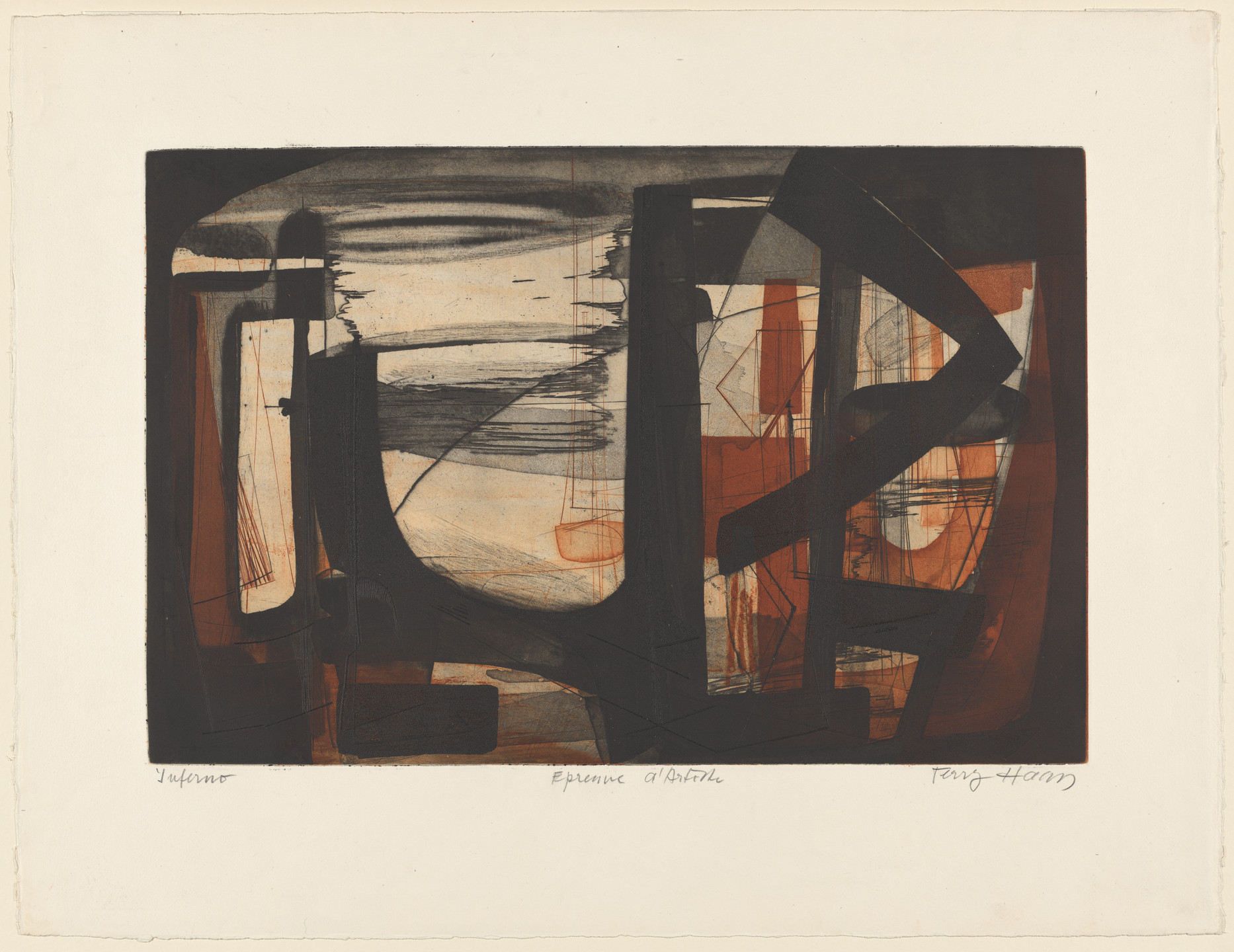 Terry Haass. Inferno. 1954