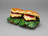 Claes Oldenburg. Two Cheeseburgers, with Everything (Dual Hamburgers). 1962